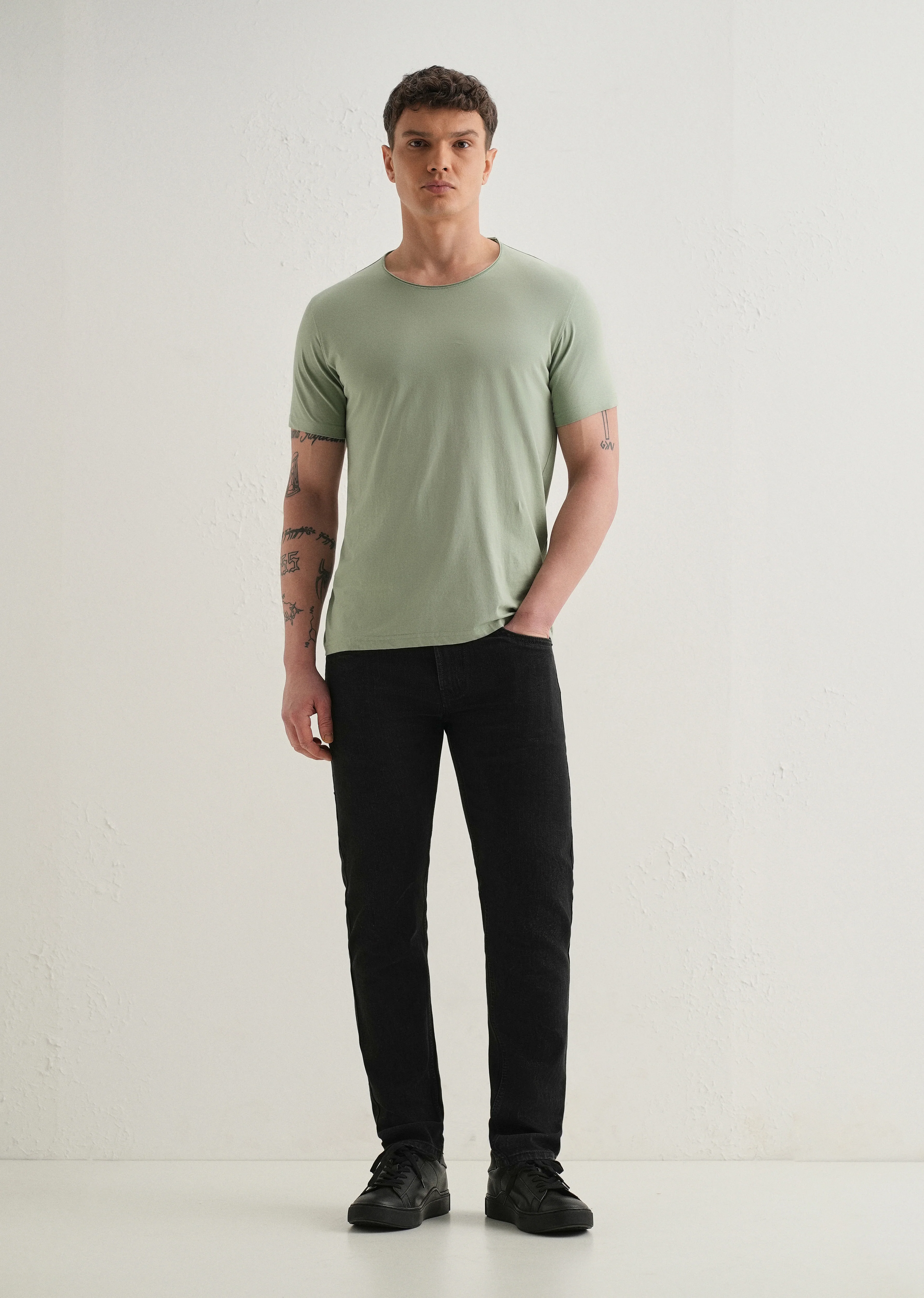 Abyss Black Slim Fit Jeans - Image 6