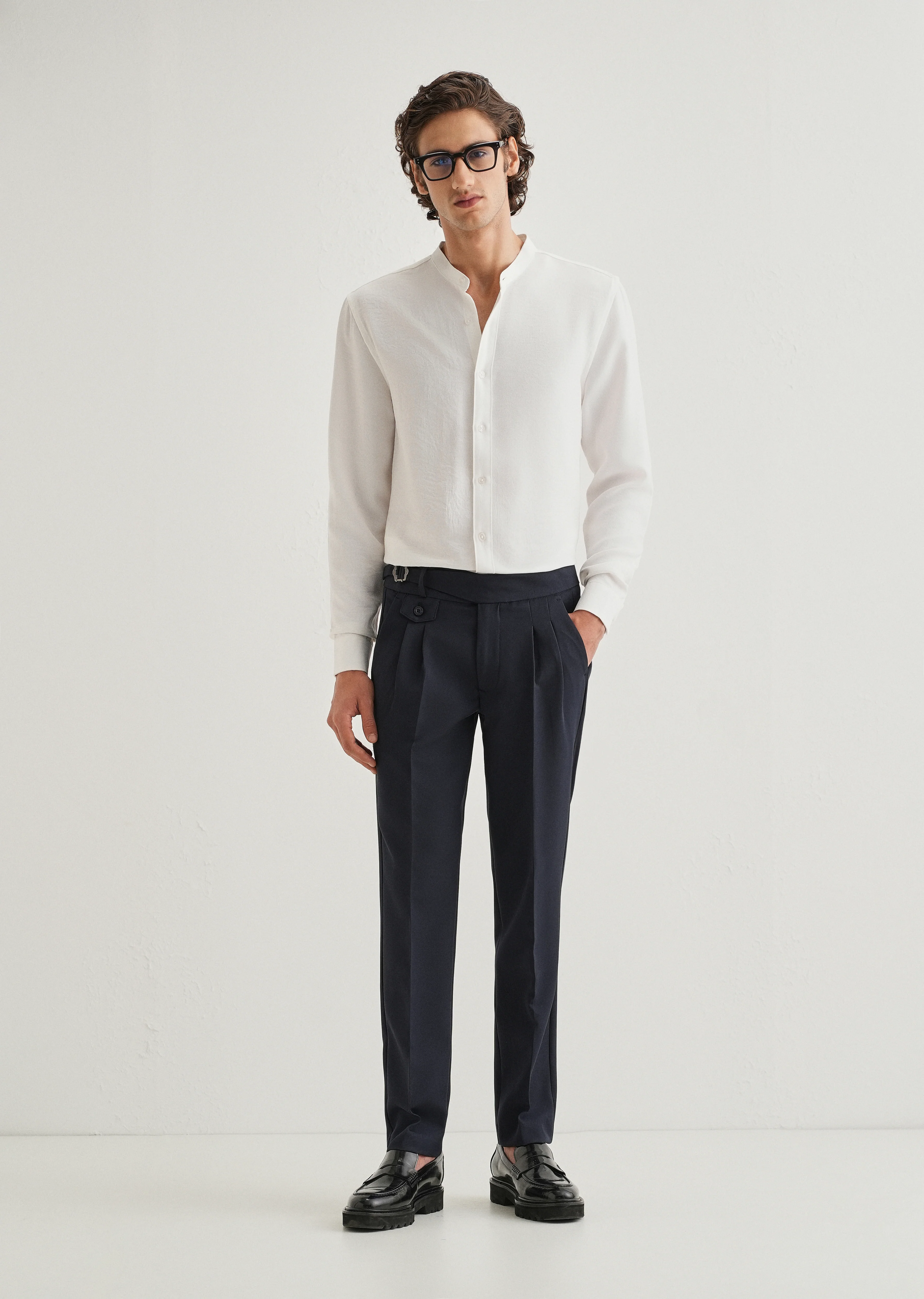 Abyss Blue Gurkha Pant - Image 6
