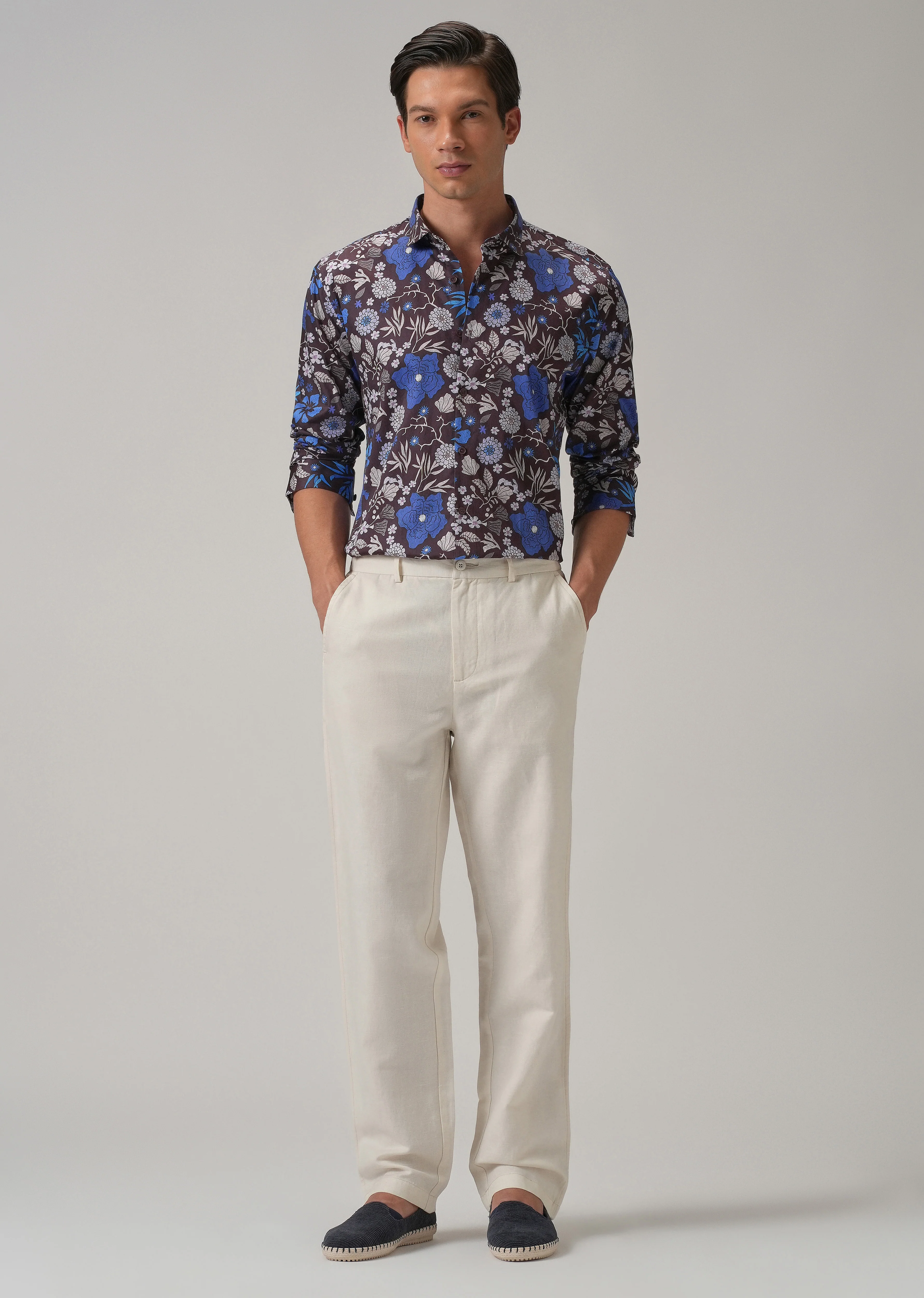 All Over Floral Printed Full Sleeve Shirt - Image 6