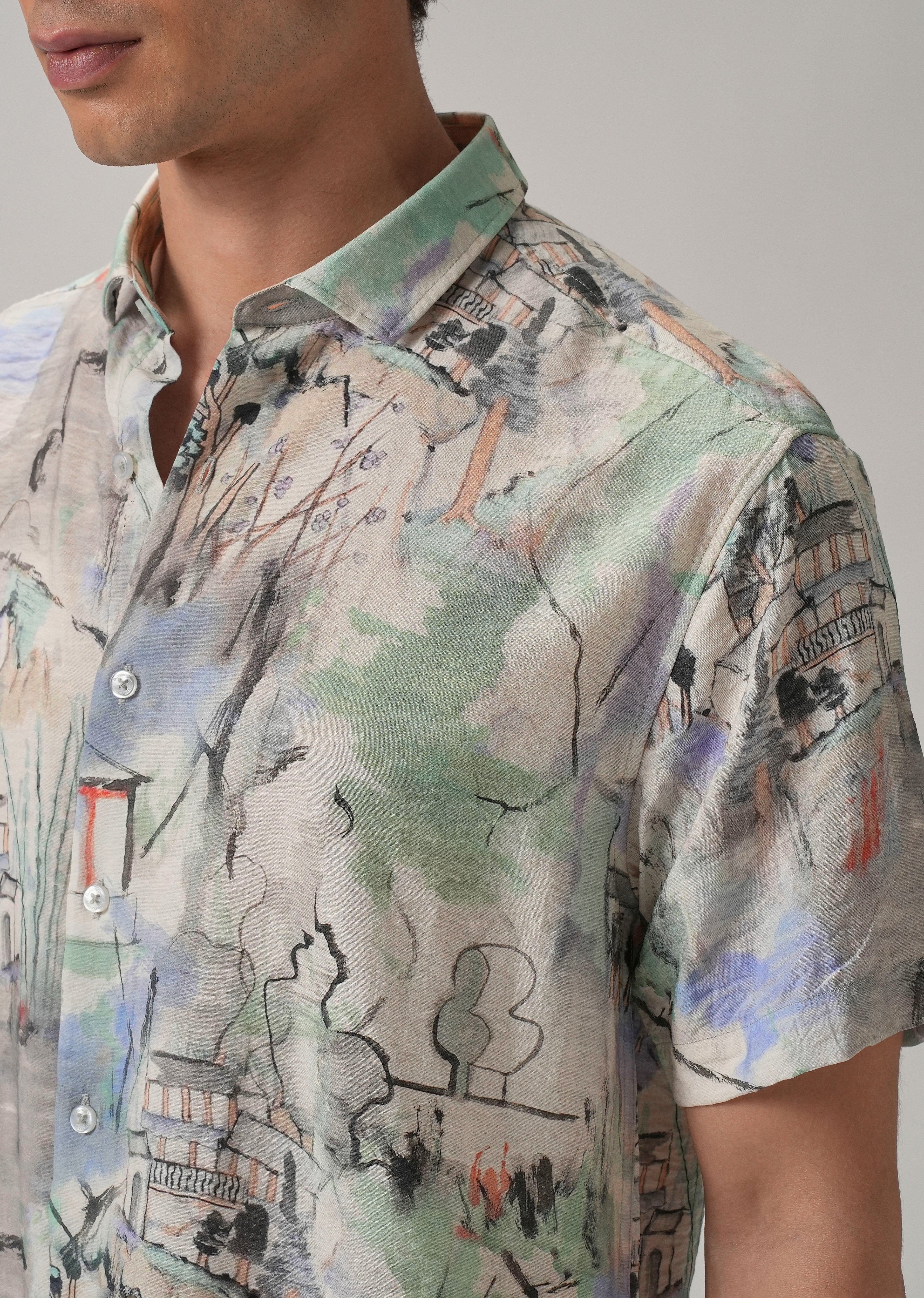 Alpine Aura Printed Shirt - Image 5