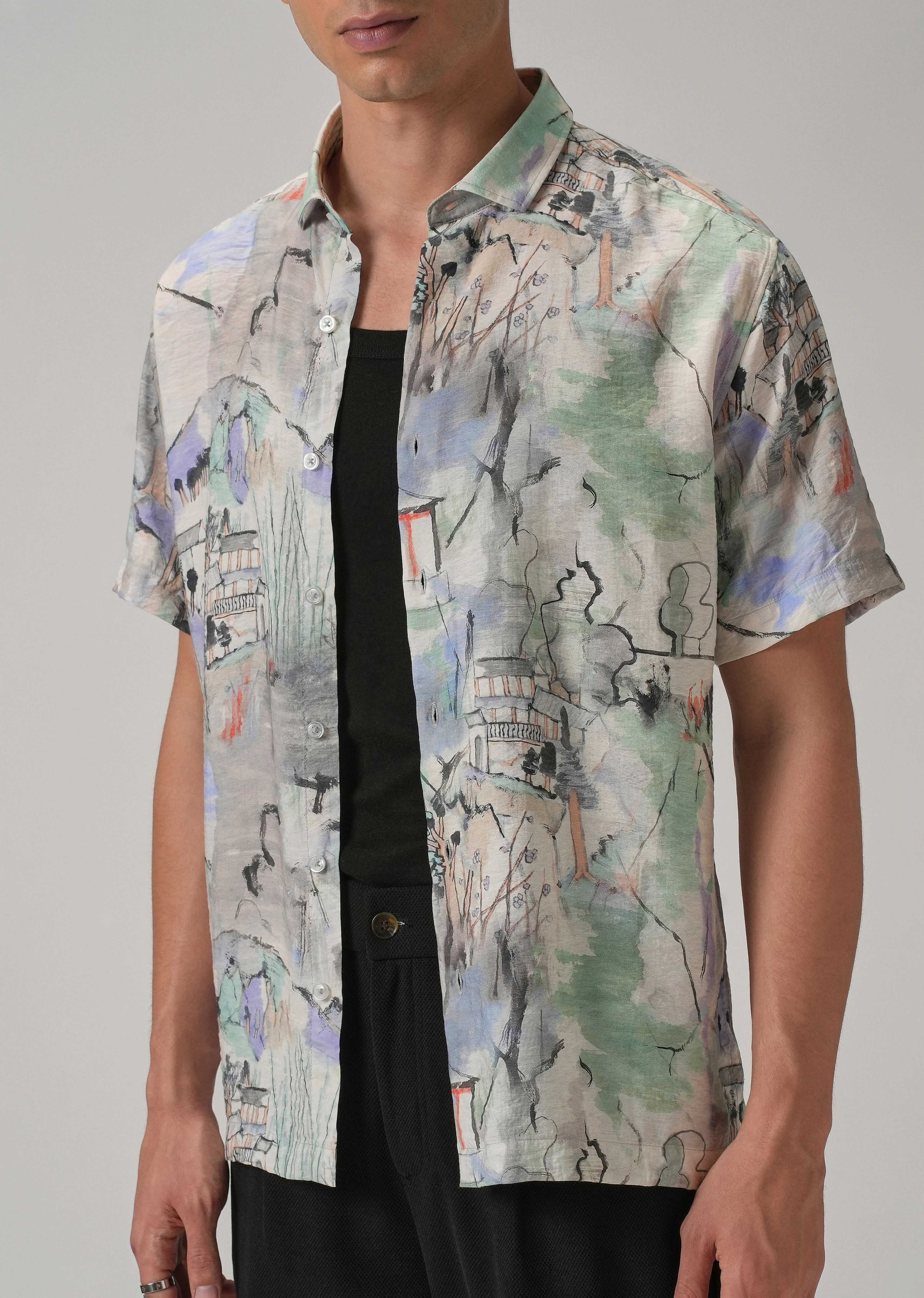 Alpine Aura Printed Shirt - Image 7