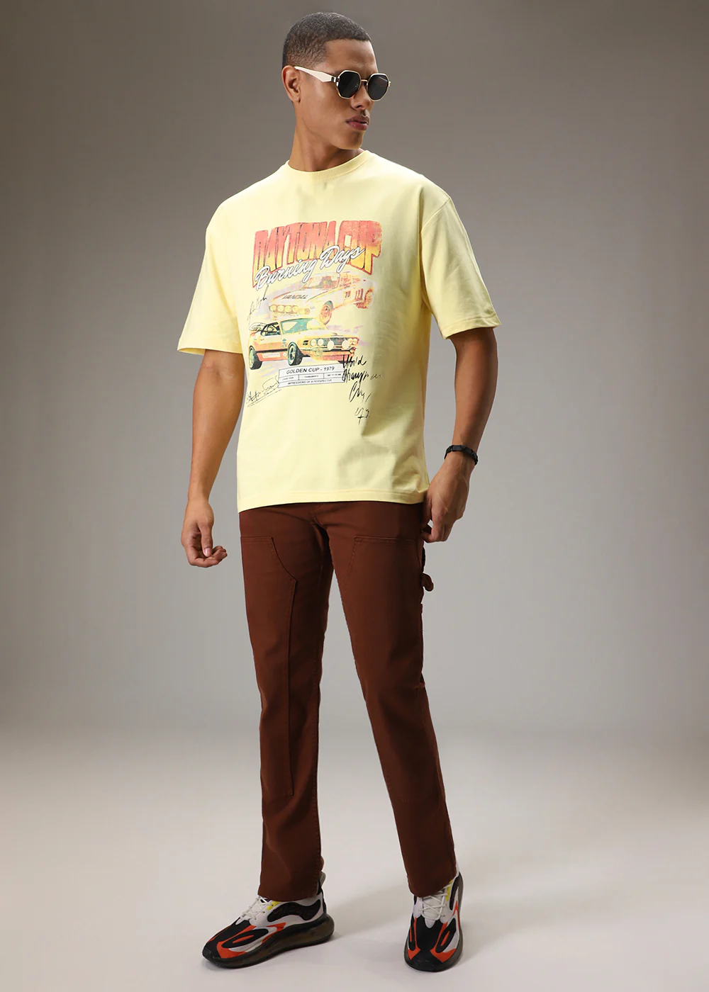 Amber Yellow Oversized T-Shirt - Image 3