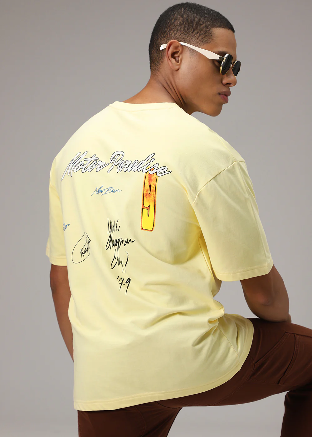 Amber Yellow Oversized T-Shirt - Image 4