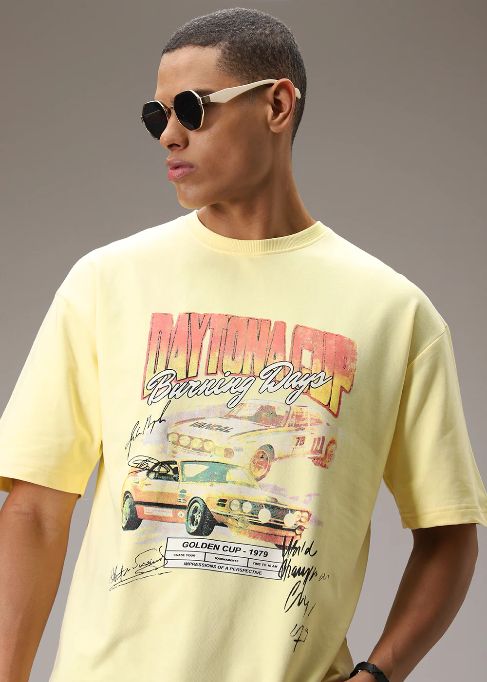 Amber Yellow Oversized T-Shirt - Image 5