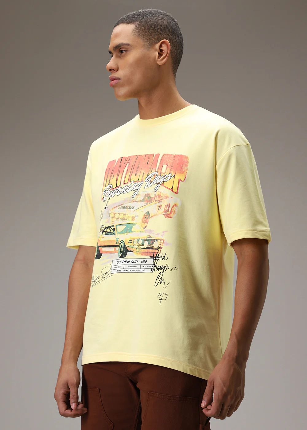 Amber Yellow Oversized T-Shirt - Image 6