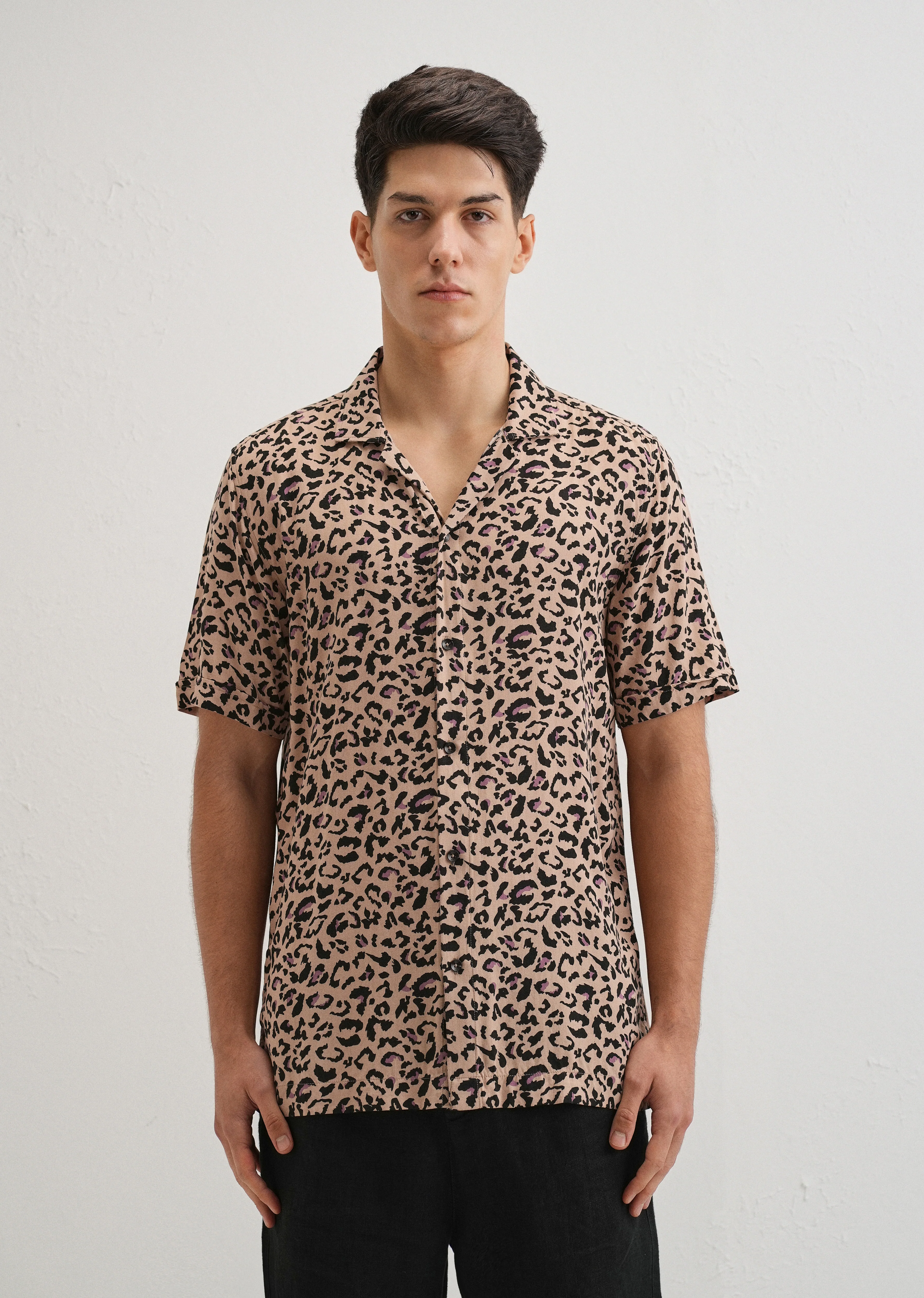 Animalistic Print Half sleeve shirt - Image 3