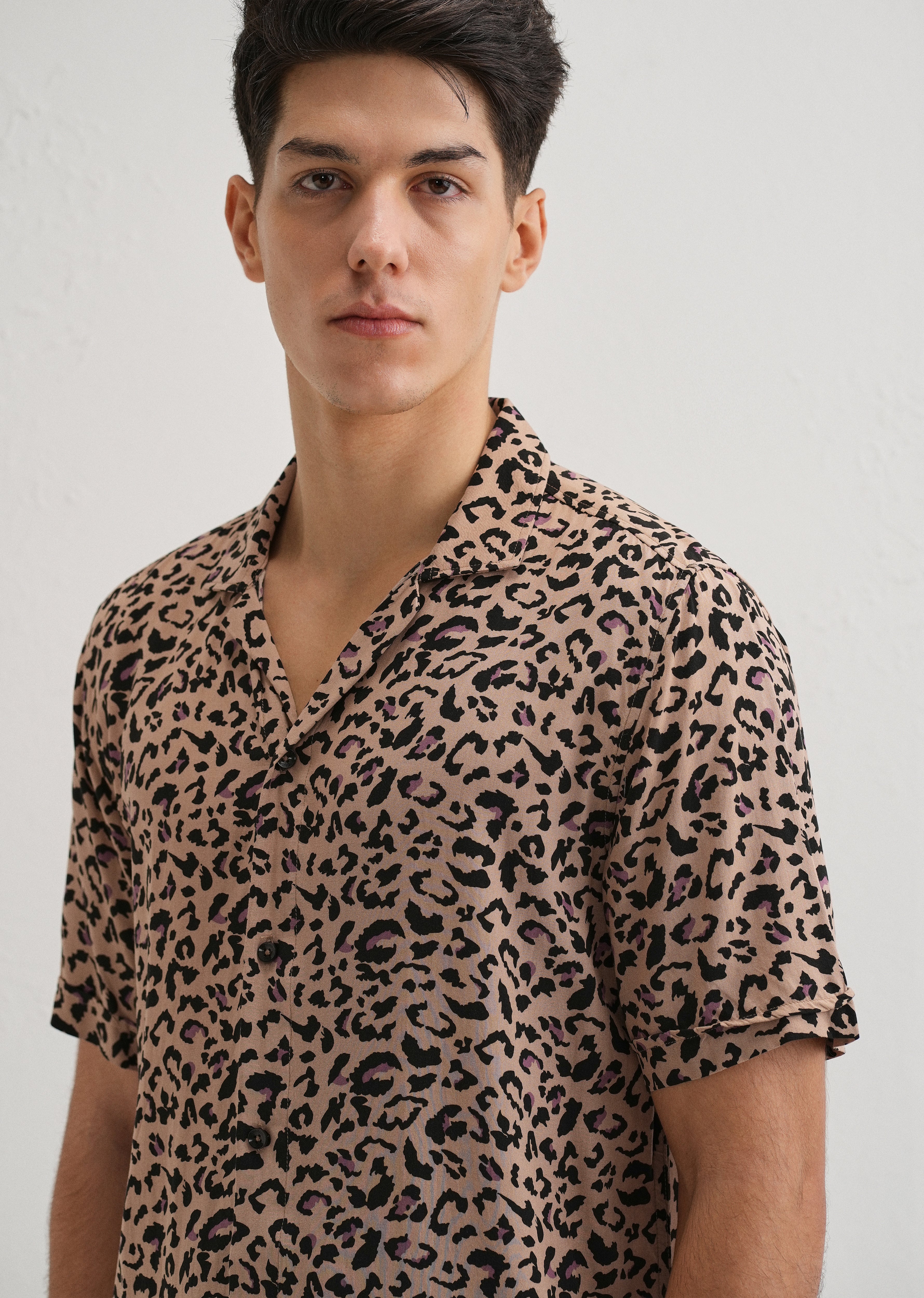 Animalistic Print Half sleeve shirt - Image 5