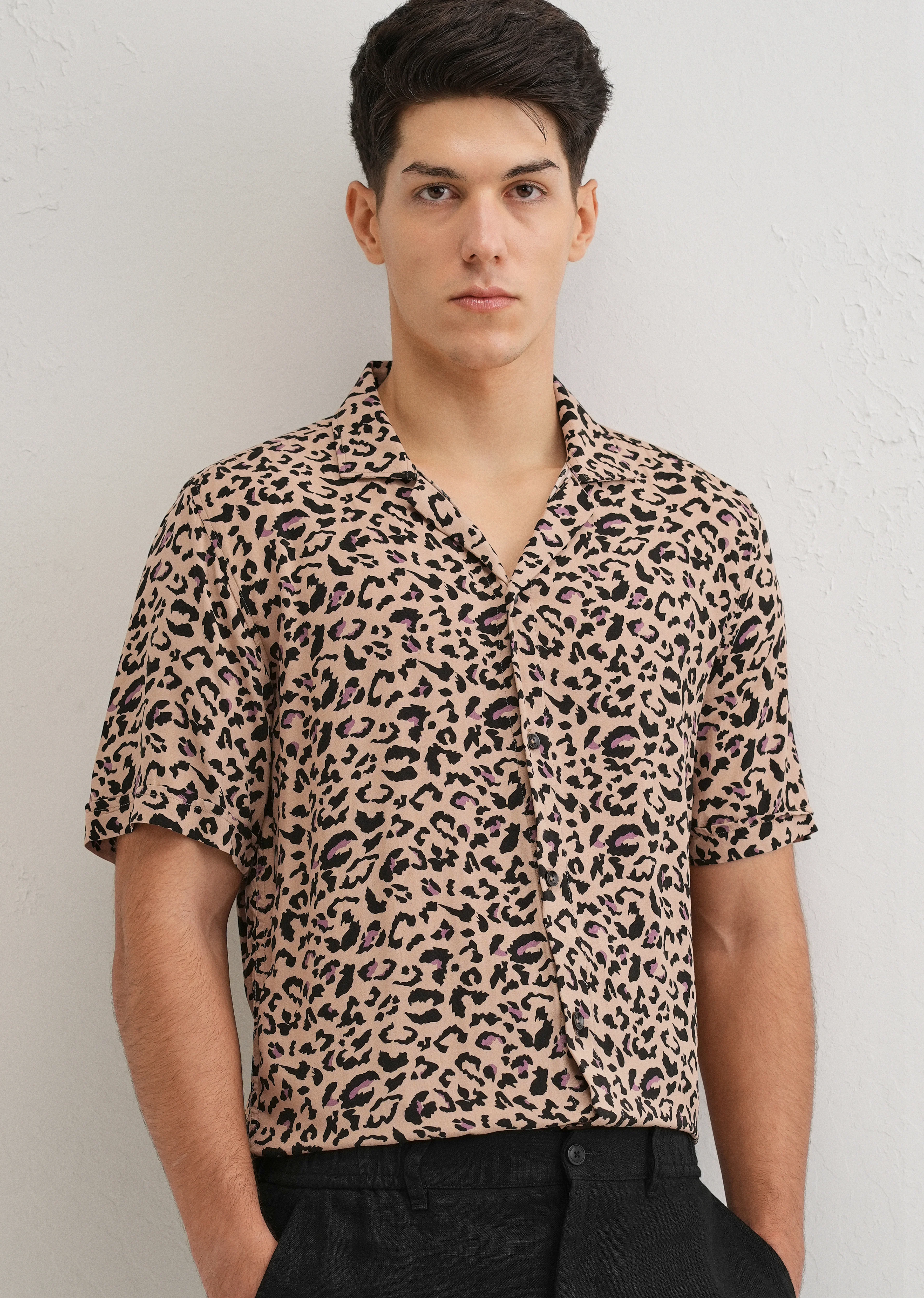 Animalistic Print Half sleeve shirt - Image 7