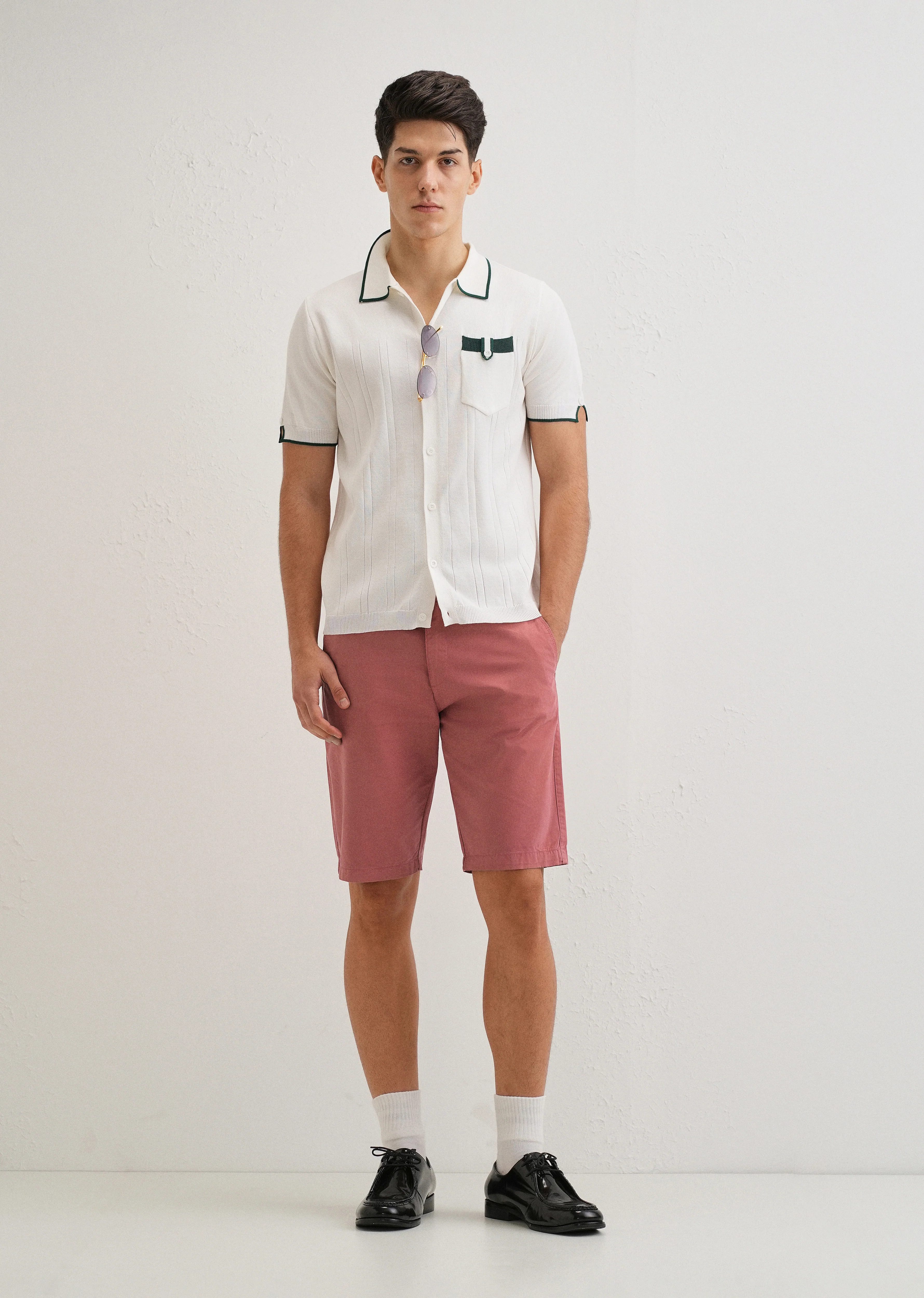 Apricot Red Shorts - Image 6