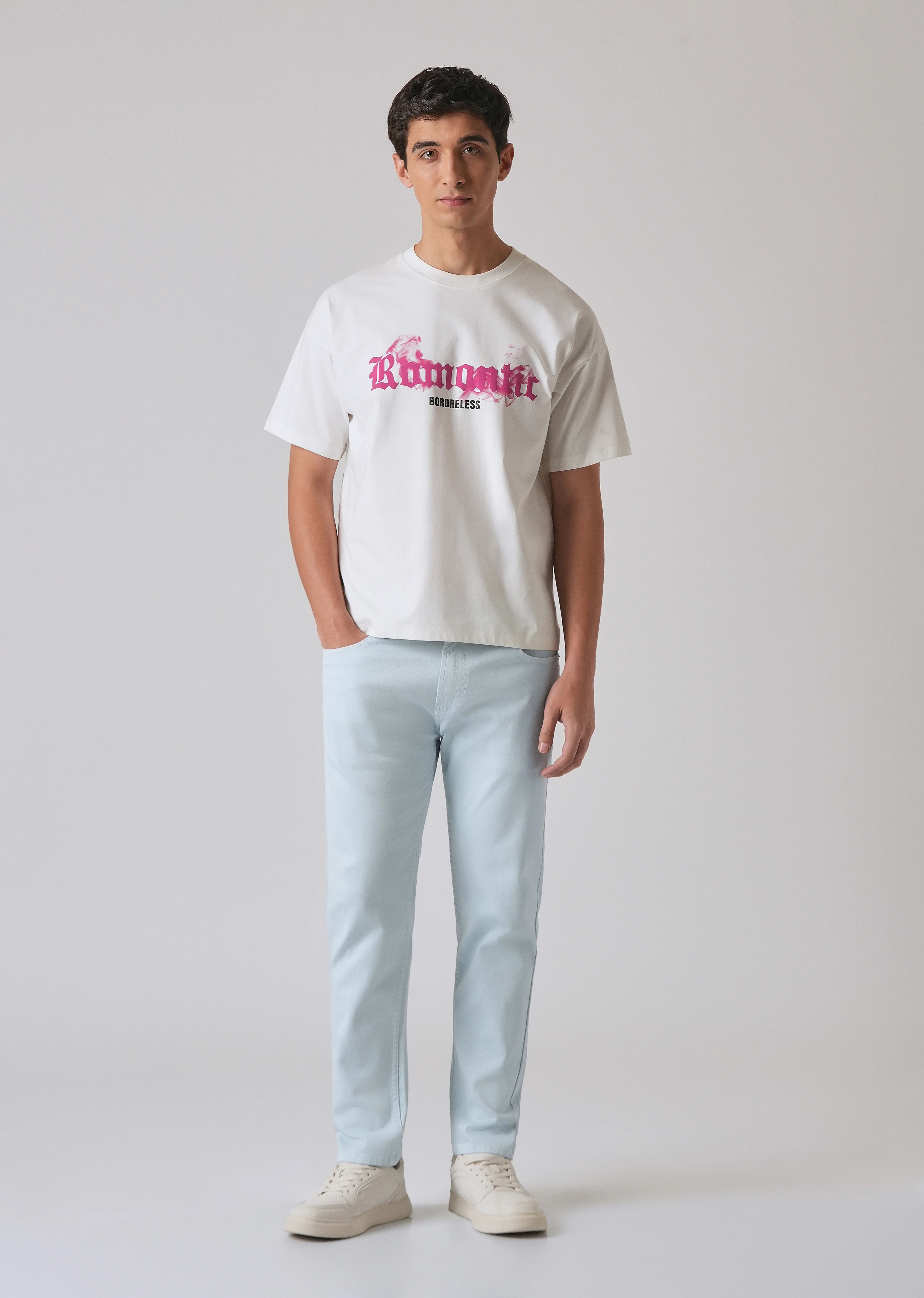 Artic Blue Slim fit Jeans - Image 6