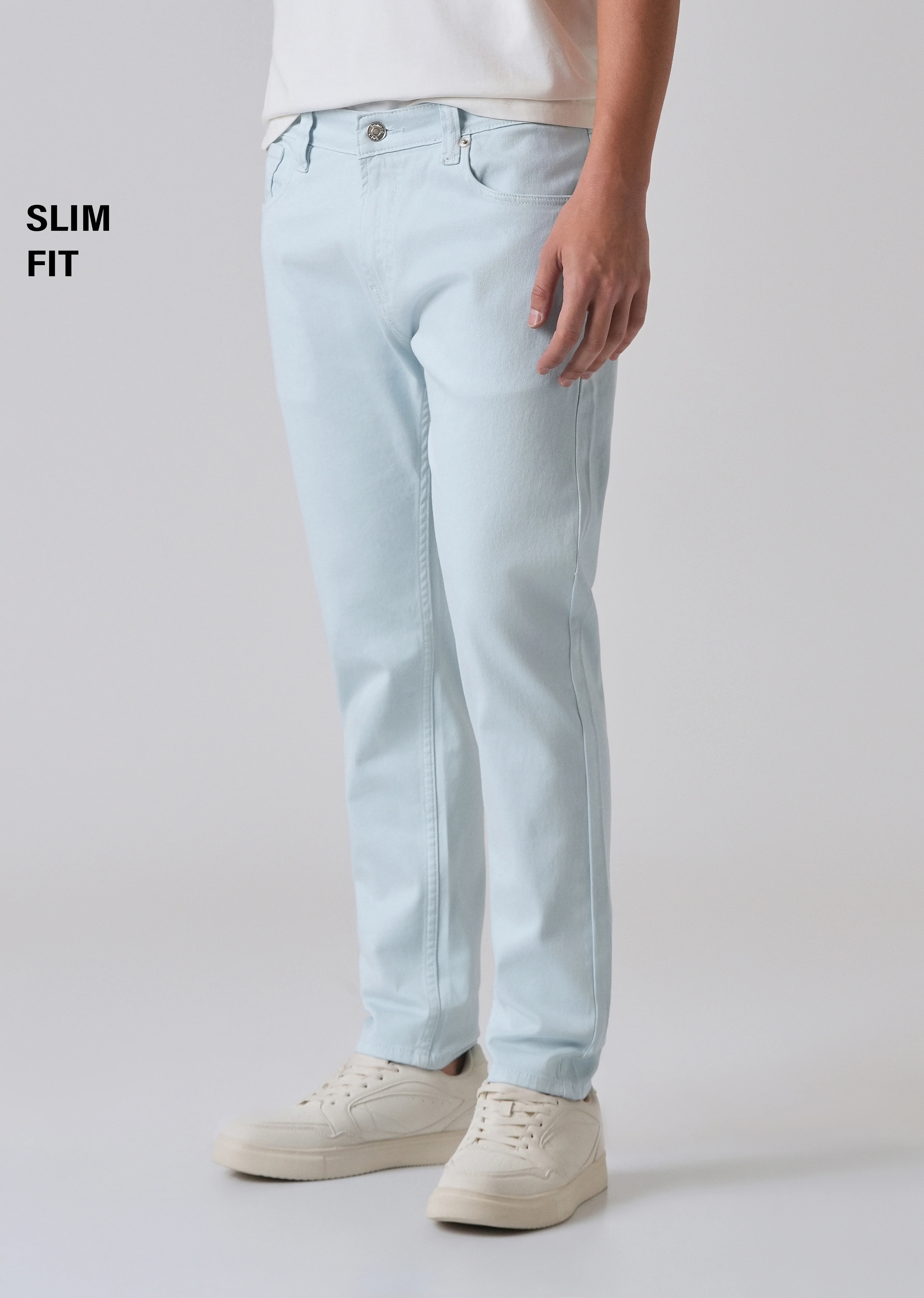 Artic Blue Slim fit Jeans - Image 7