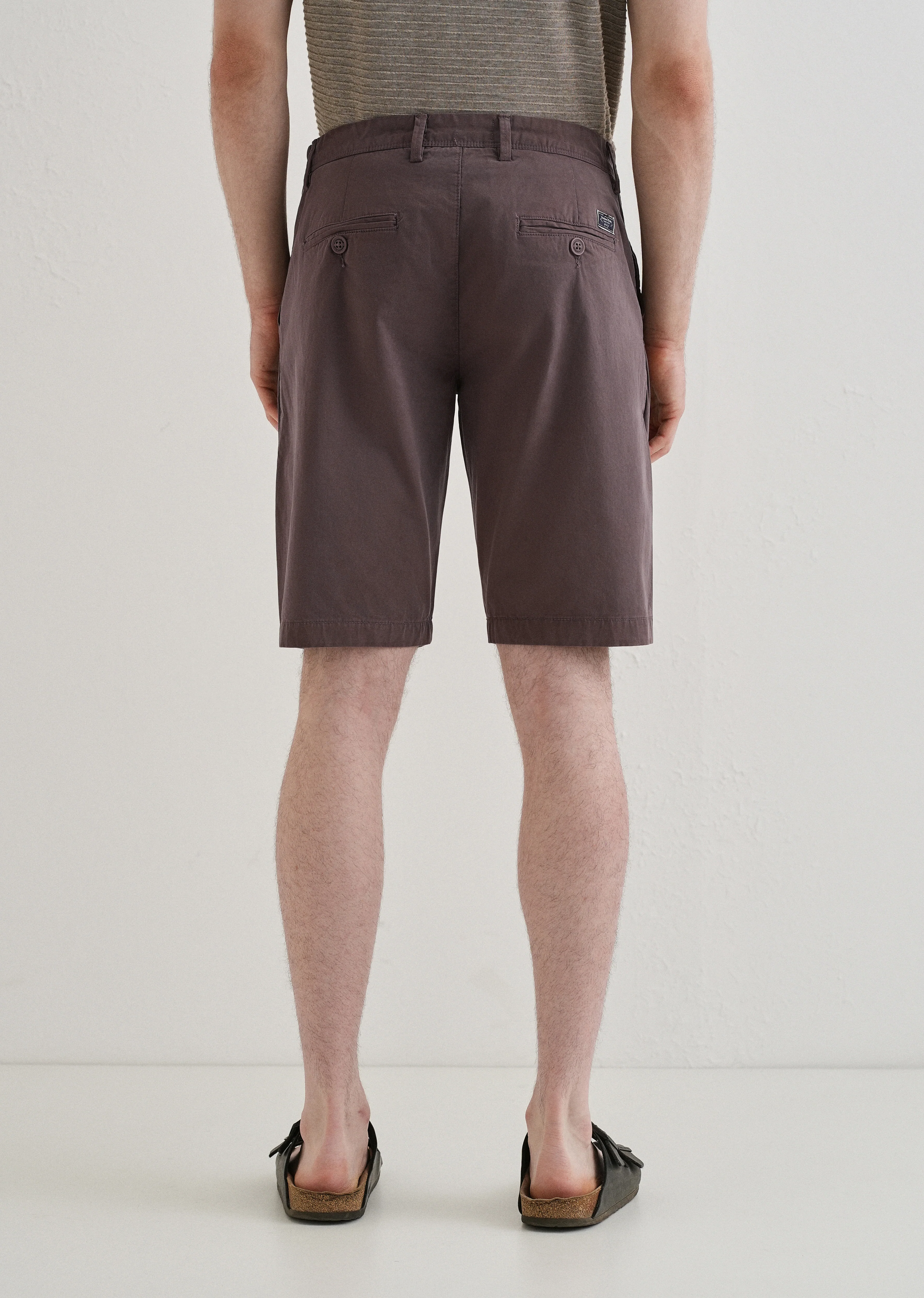 Auburn Brown Shorts - Image 2