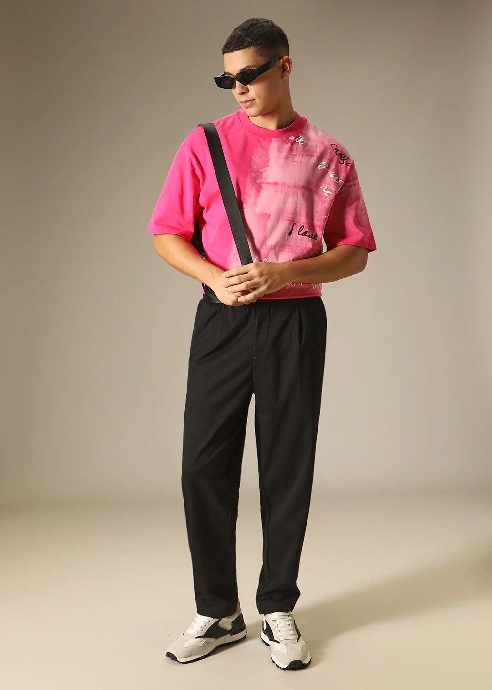 Aura Black Regular Fit Trouser - Image 6