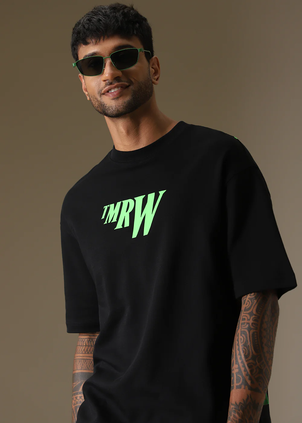 Back Print Bonanza Oversized T-shirt - Image 5