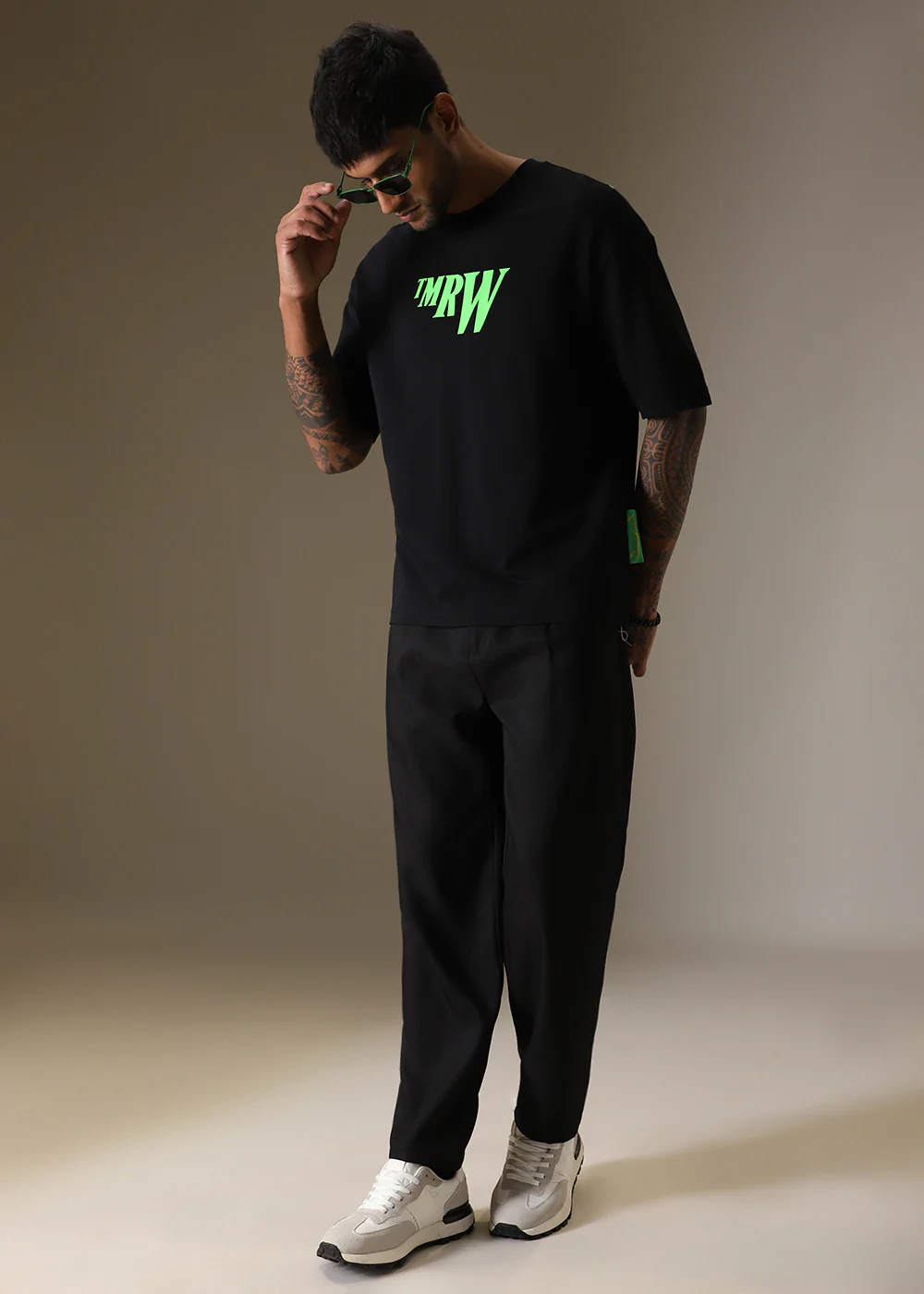 Back Print Bonanza Oversized T-shirt - Image 6