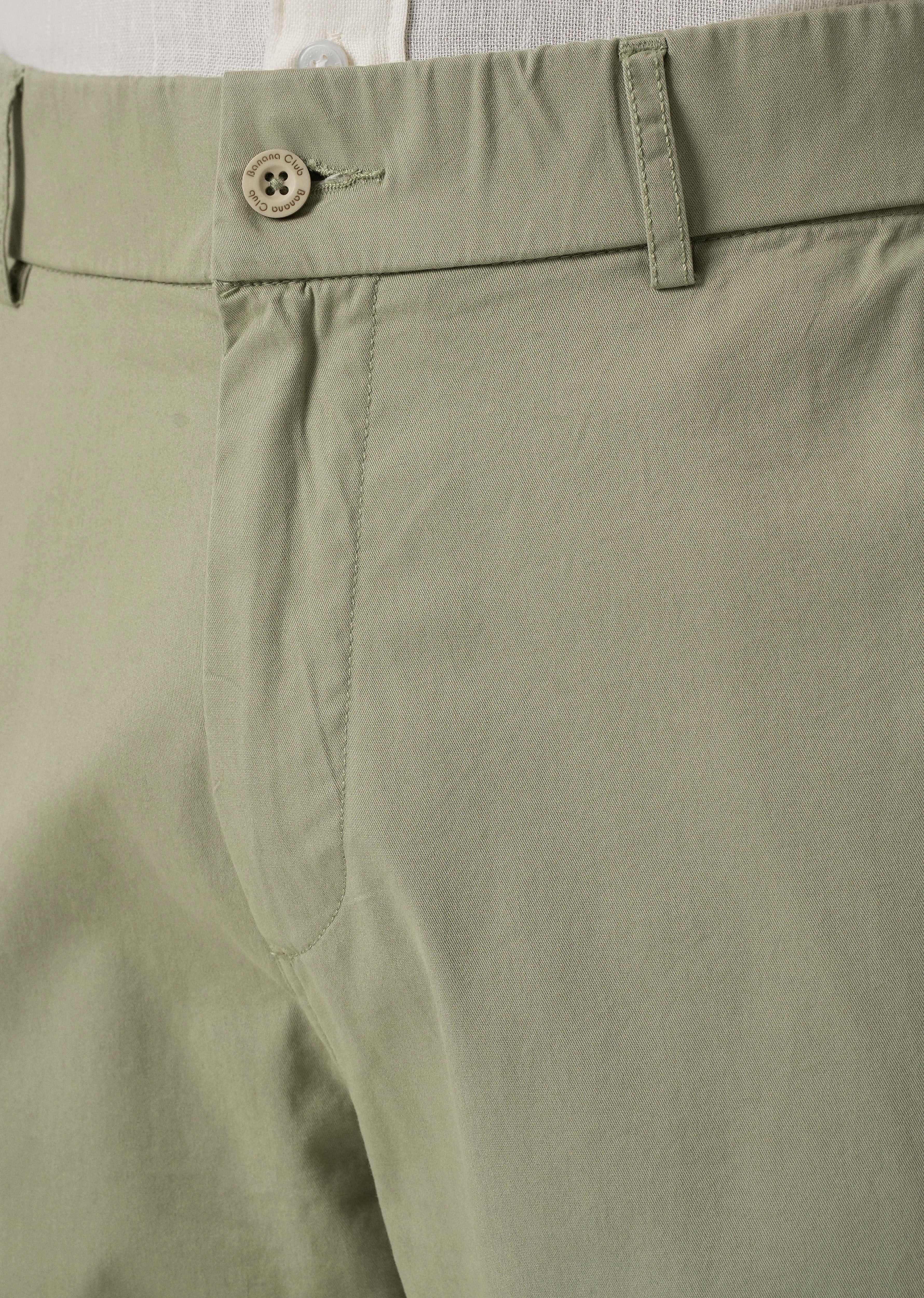 Baggy Fit Green Chinos - Image 5
