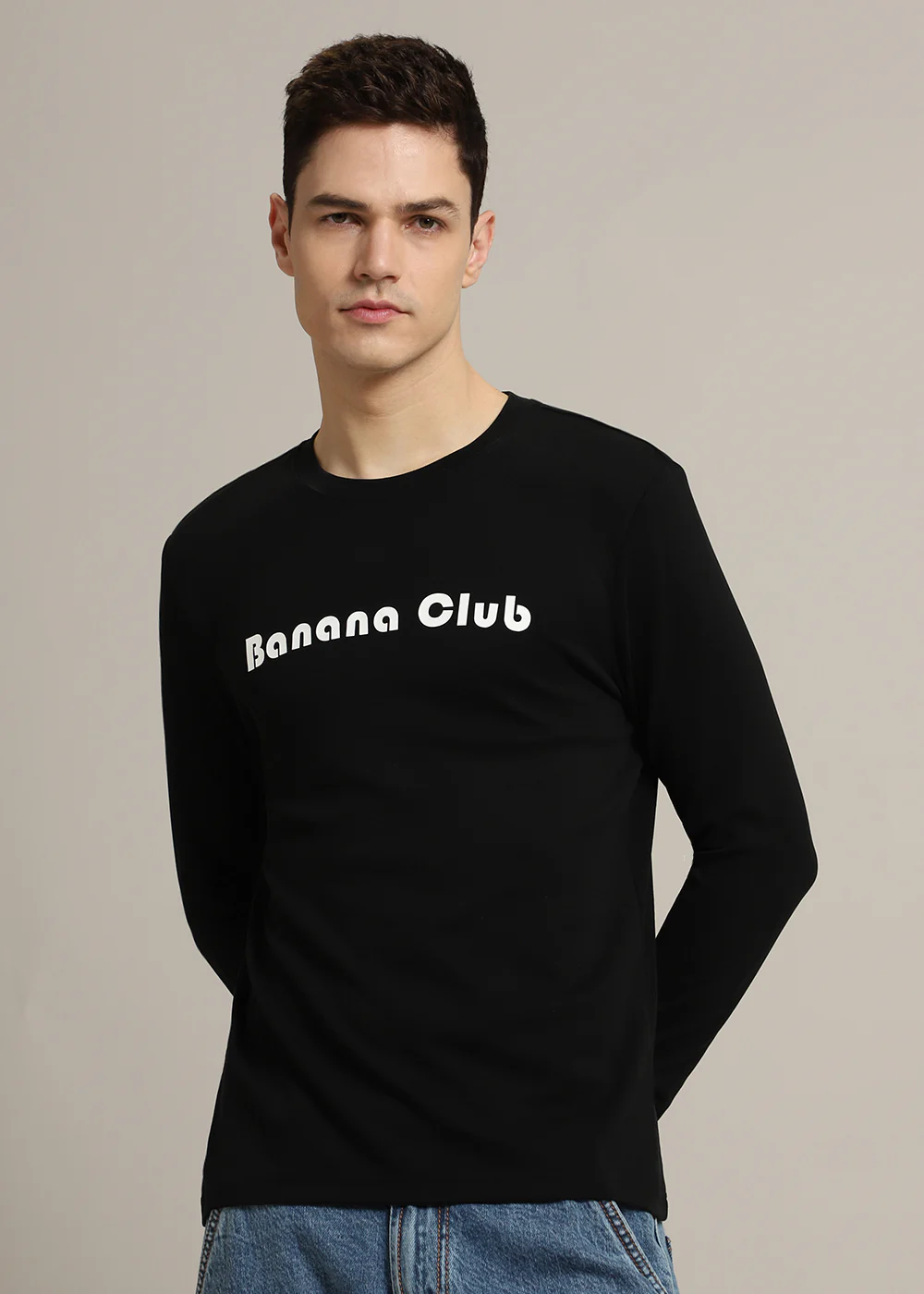Banana Club Plain Regular Fit T-shirt - Image 3