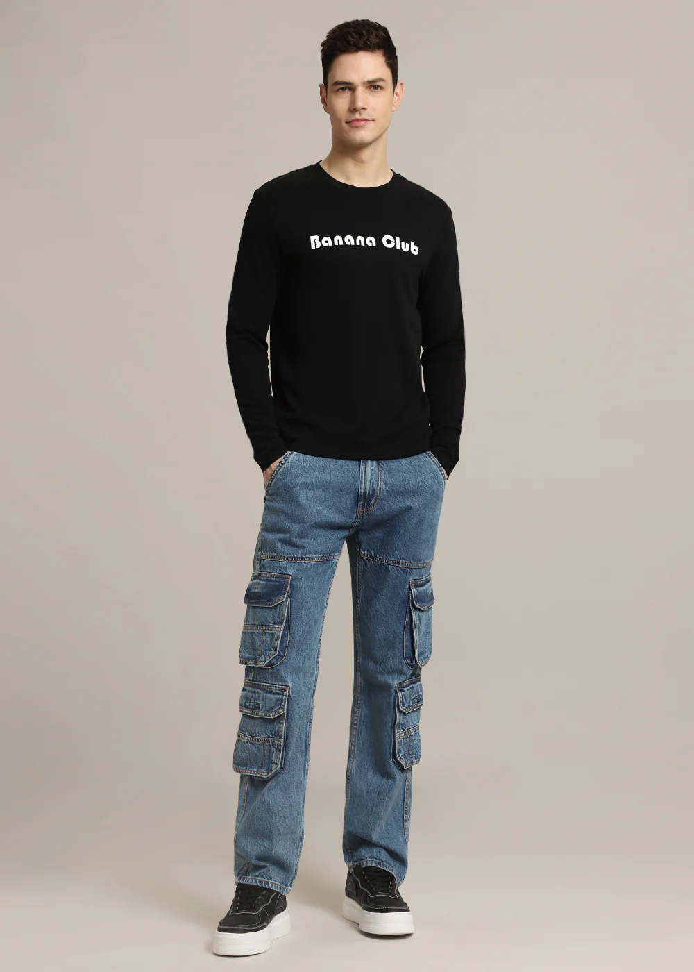 Banana Club Plain Regular Fit T-shirt - Image 7