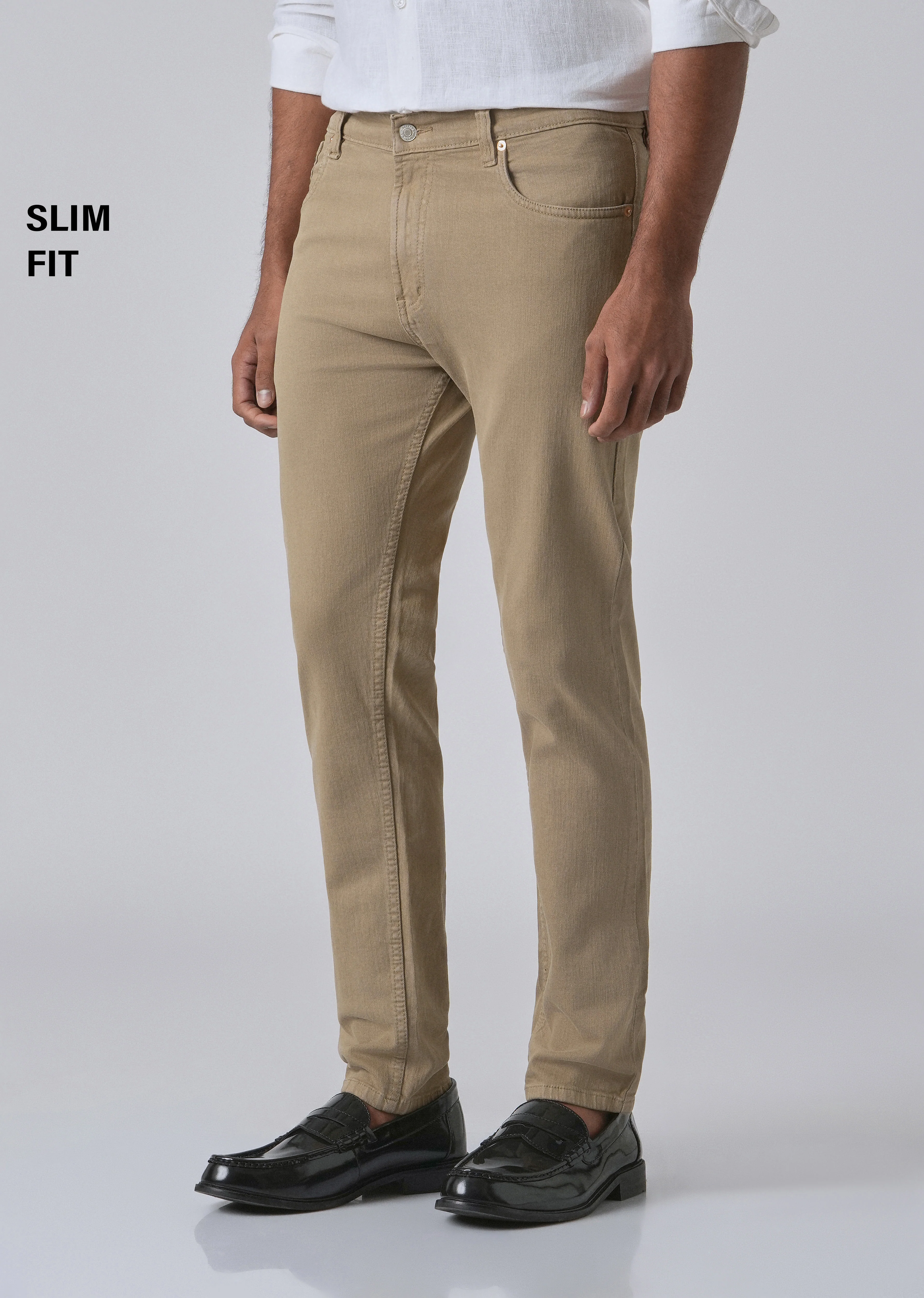 Barley Tan Ankle Slim Fit Jeans - Image 7