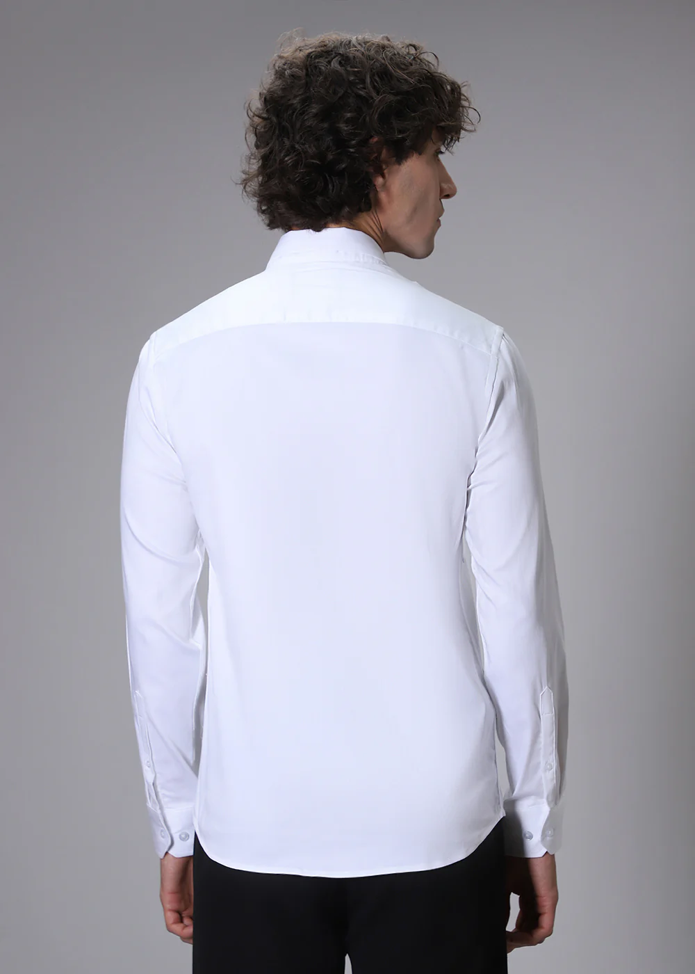Beeclub Needle Work White Designer Shirt - Image 4