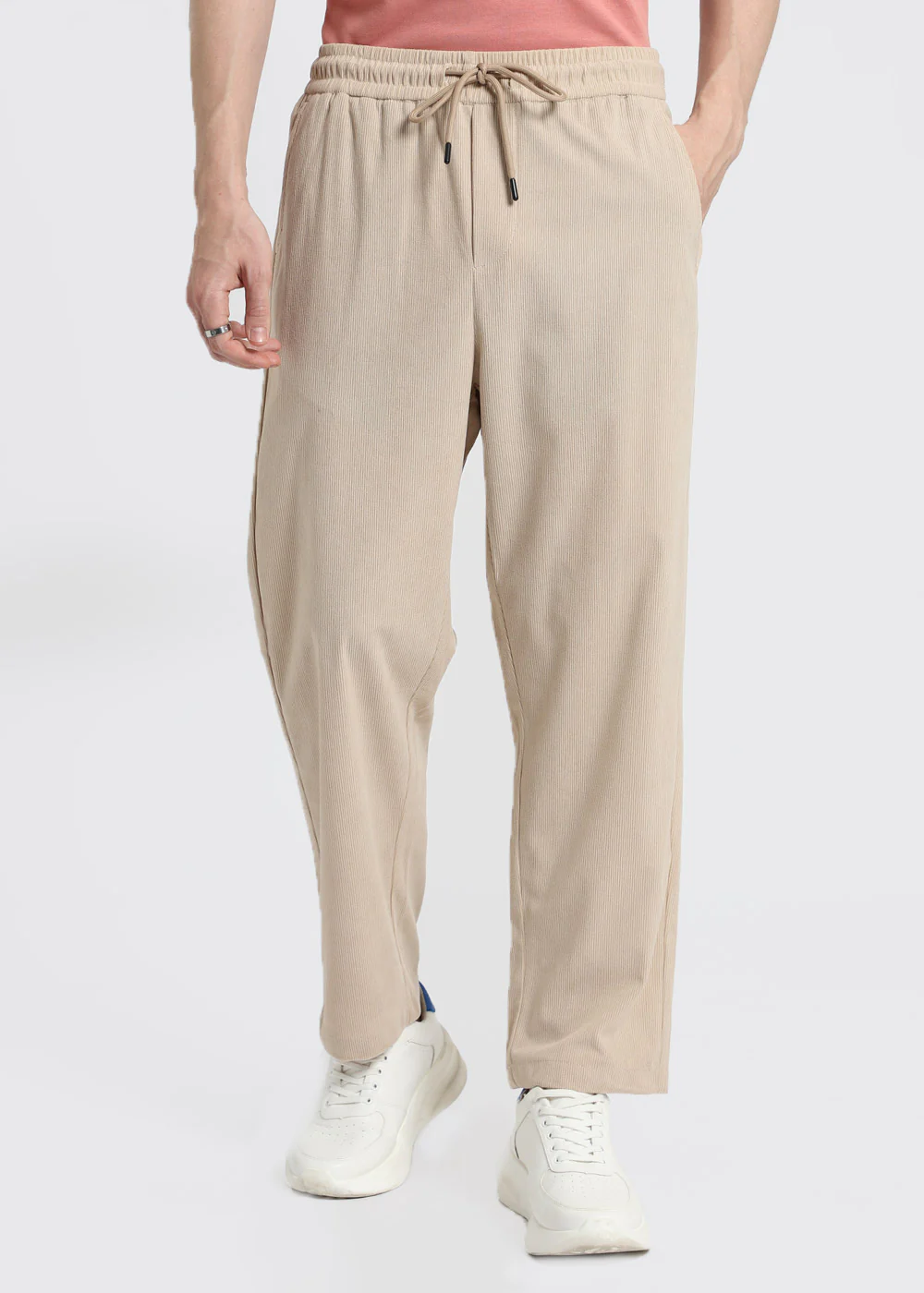 Beige Corduroy Pant - Image 8