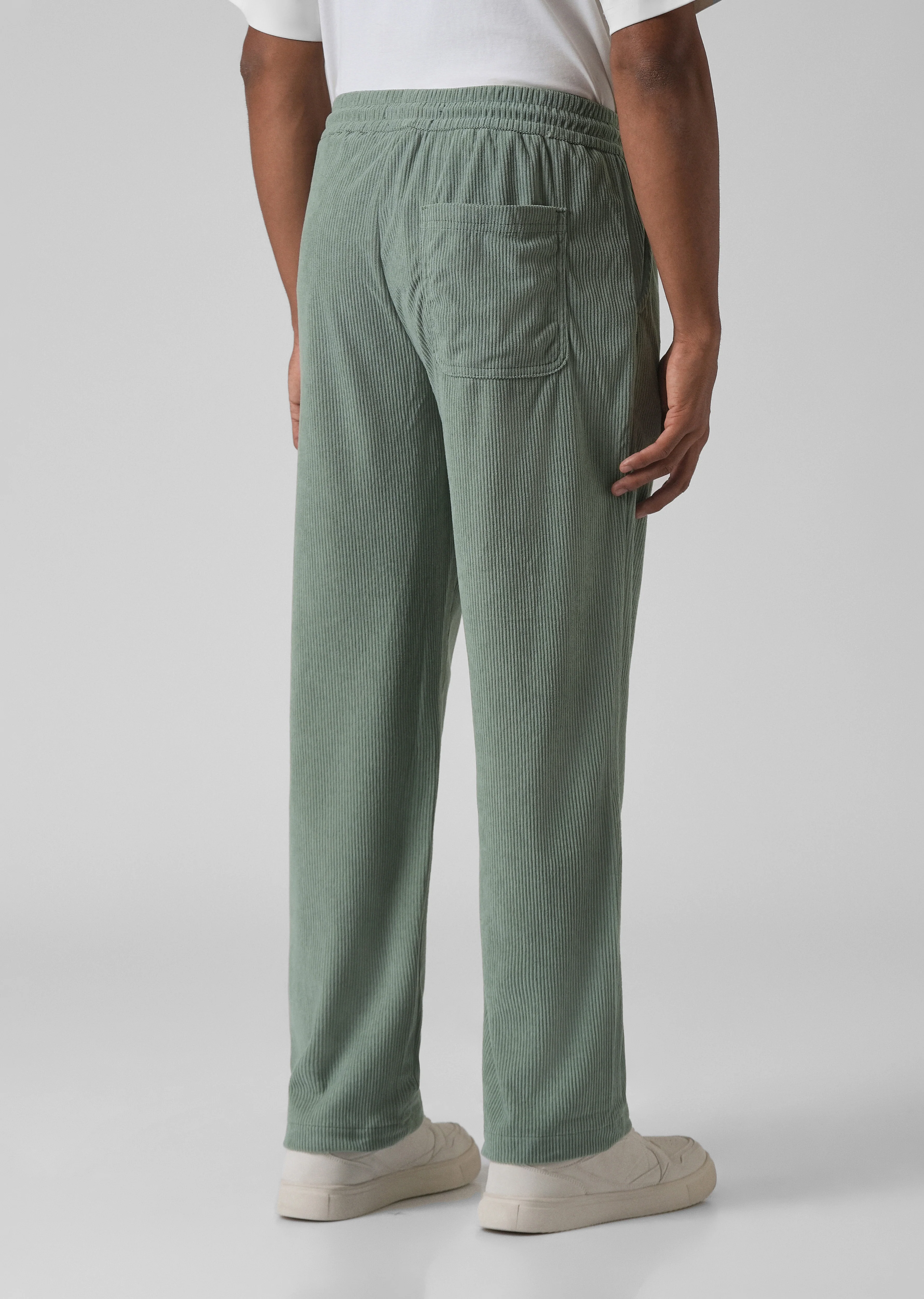 Beryl Green Corduroy Pants - Image 2