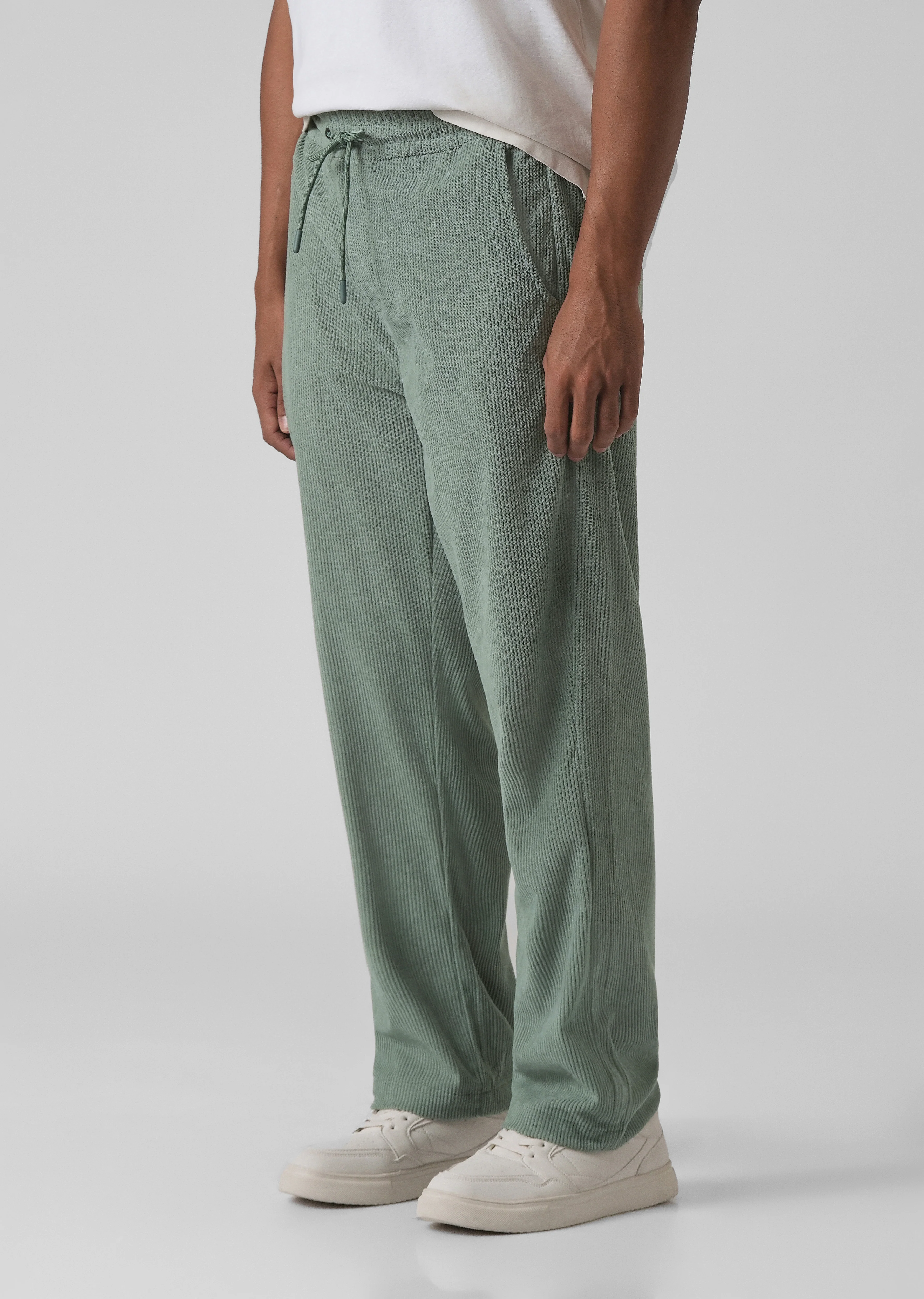 Beryl Green Corduroy Pants - Image 4
