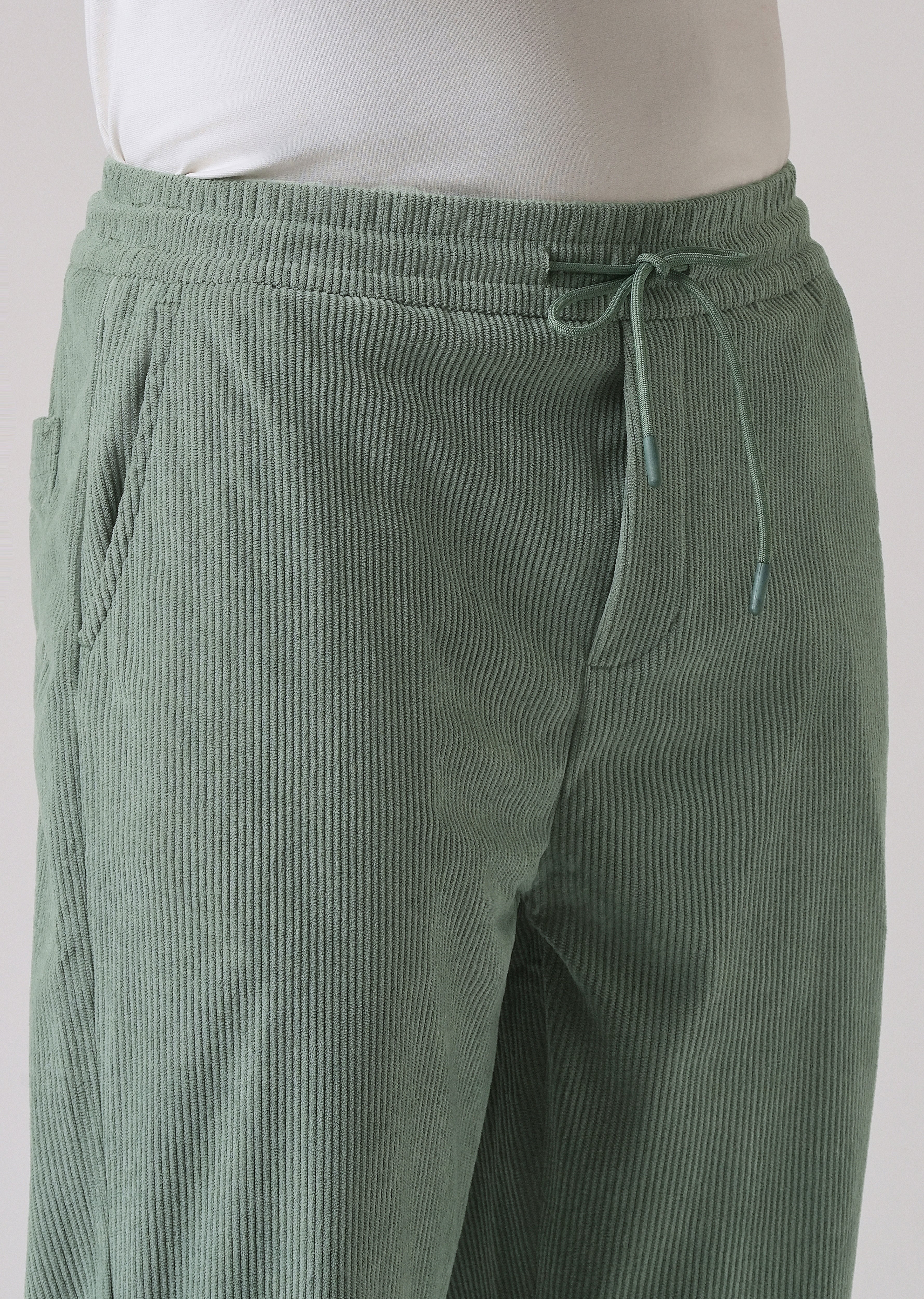 Beryl Green Corduroy Pants - Image 5