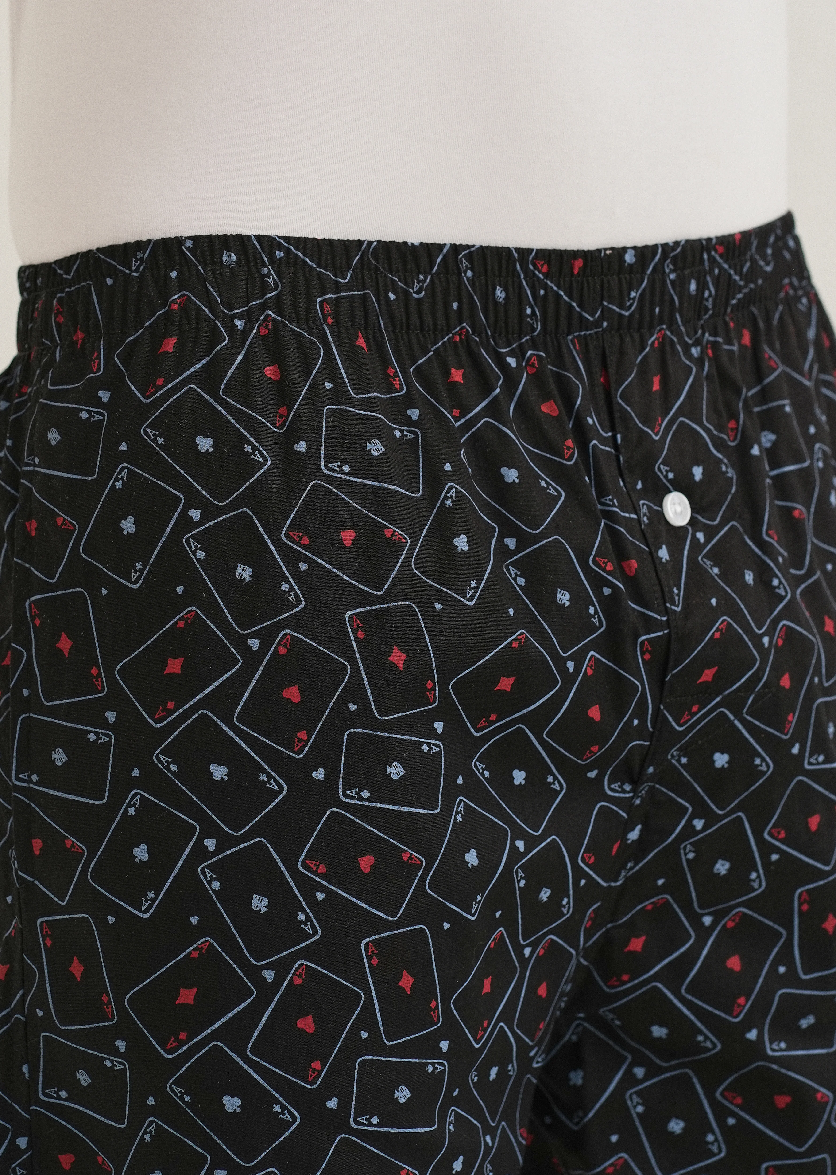 Black Ace Card Printed Boxer - Image 3
