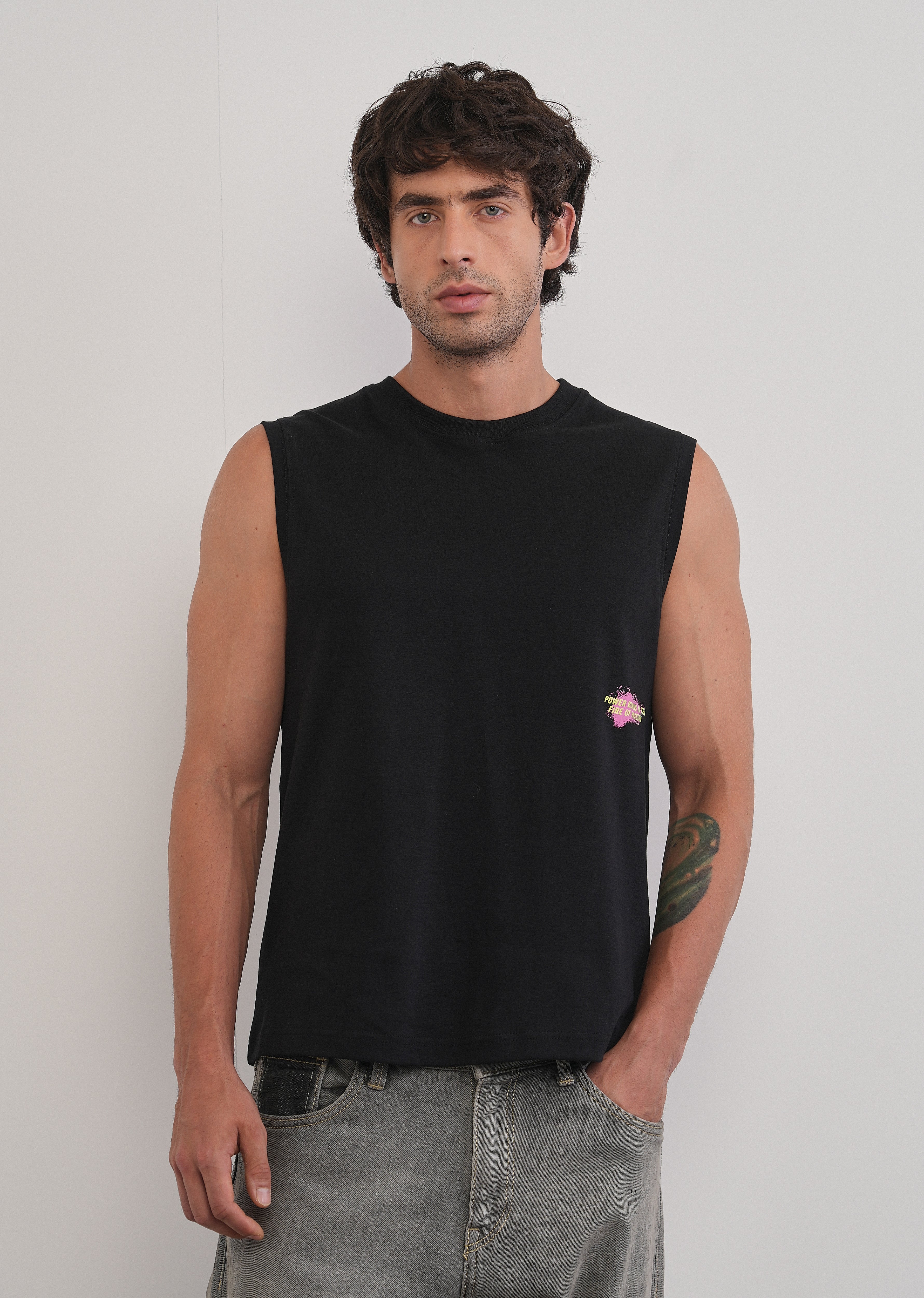 Black Aura Flow Tank - Image 2