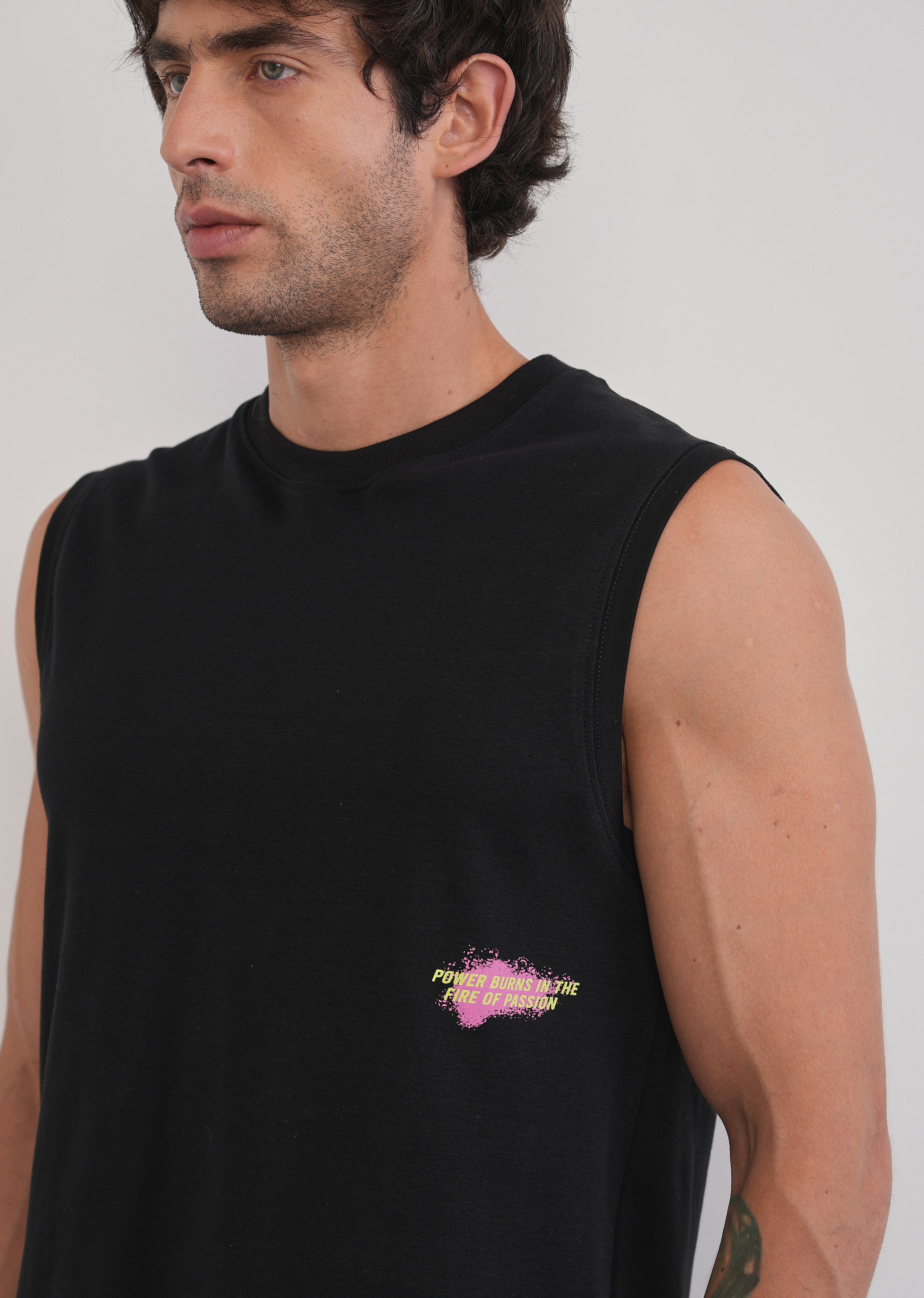 Black Aura Flow Tank - Image 6