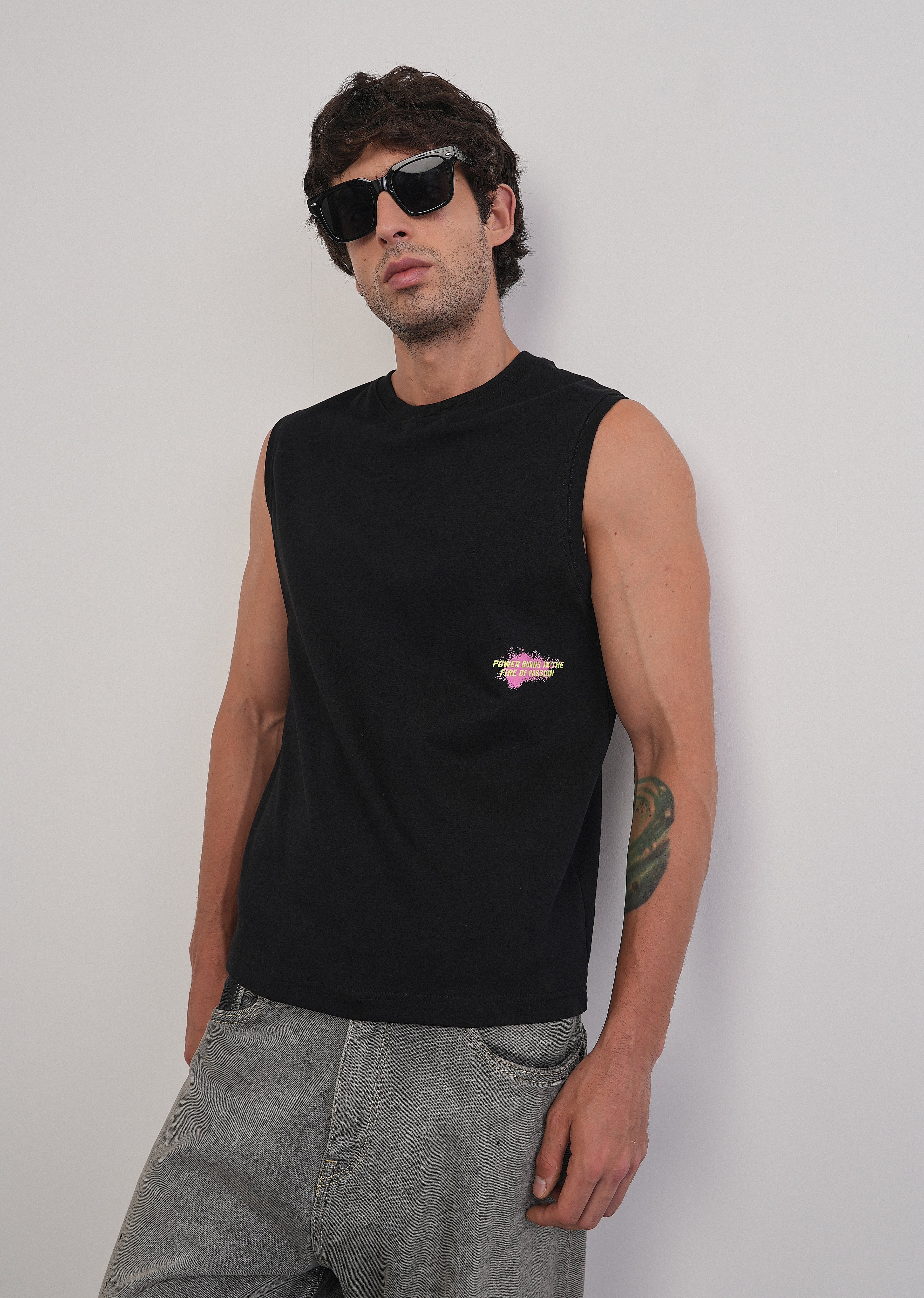 Black Aura Flow Tank - Image 8