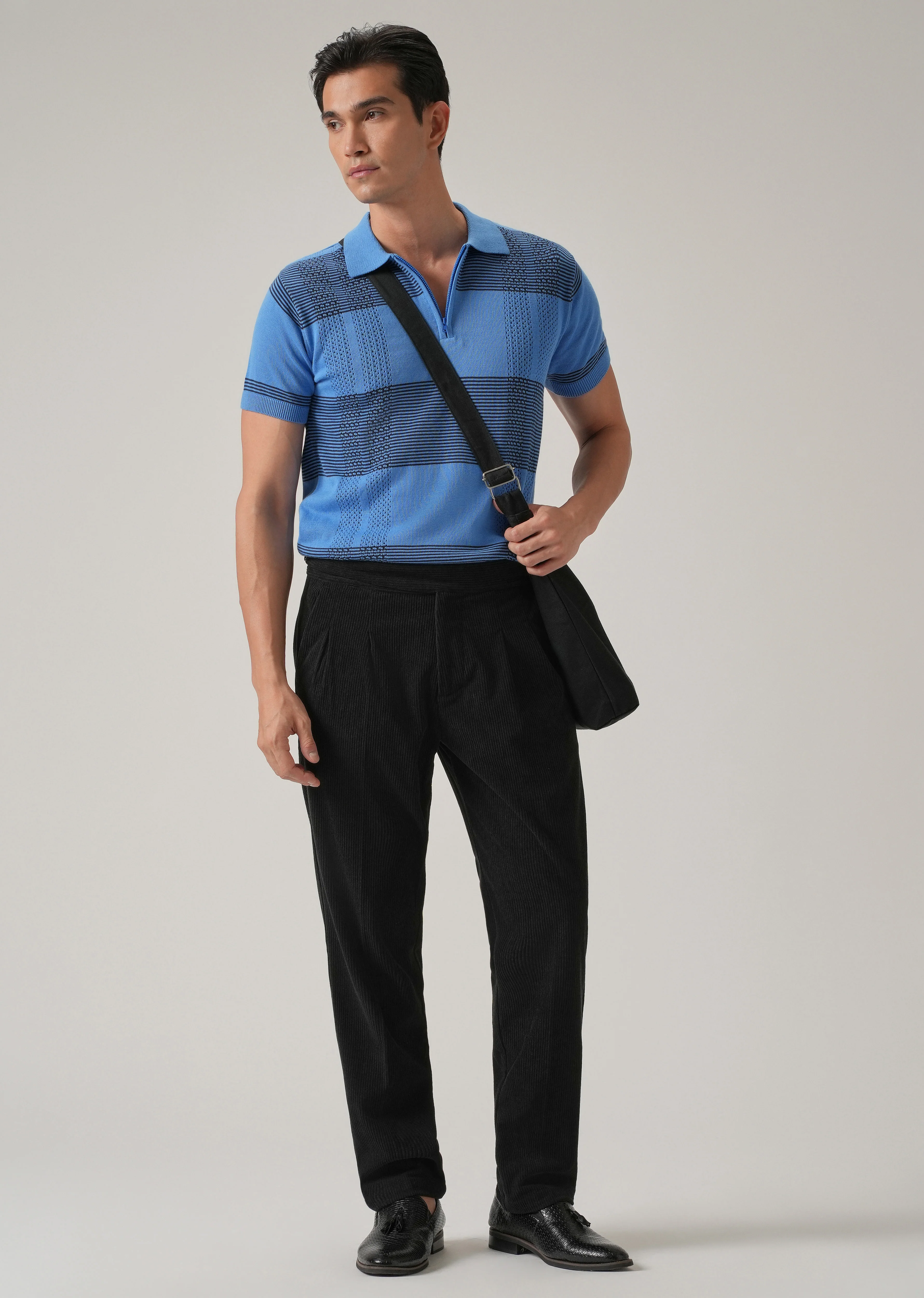 Black Corduroy Gurkha Pants - Image 6