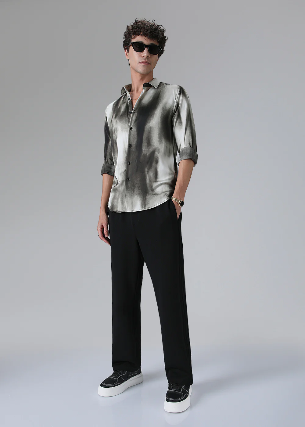Black Drawstring Korean Pant - Image 7