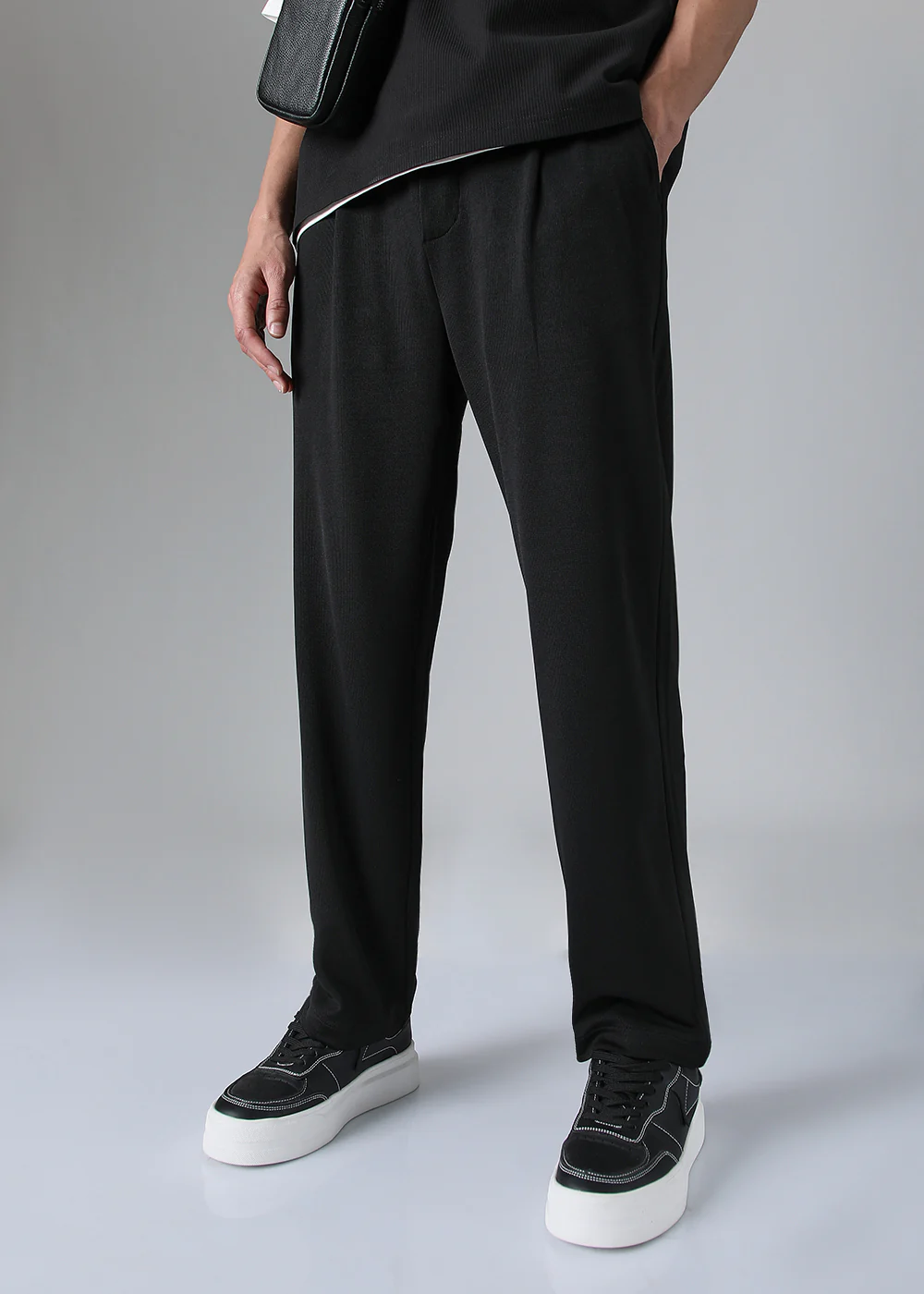 Black Korean Pants - Image 2
