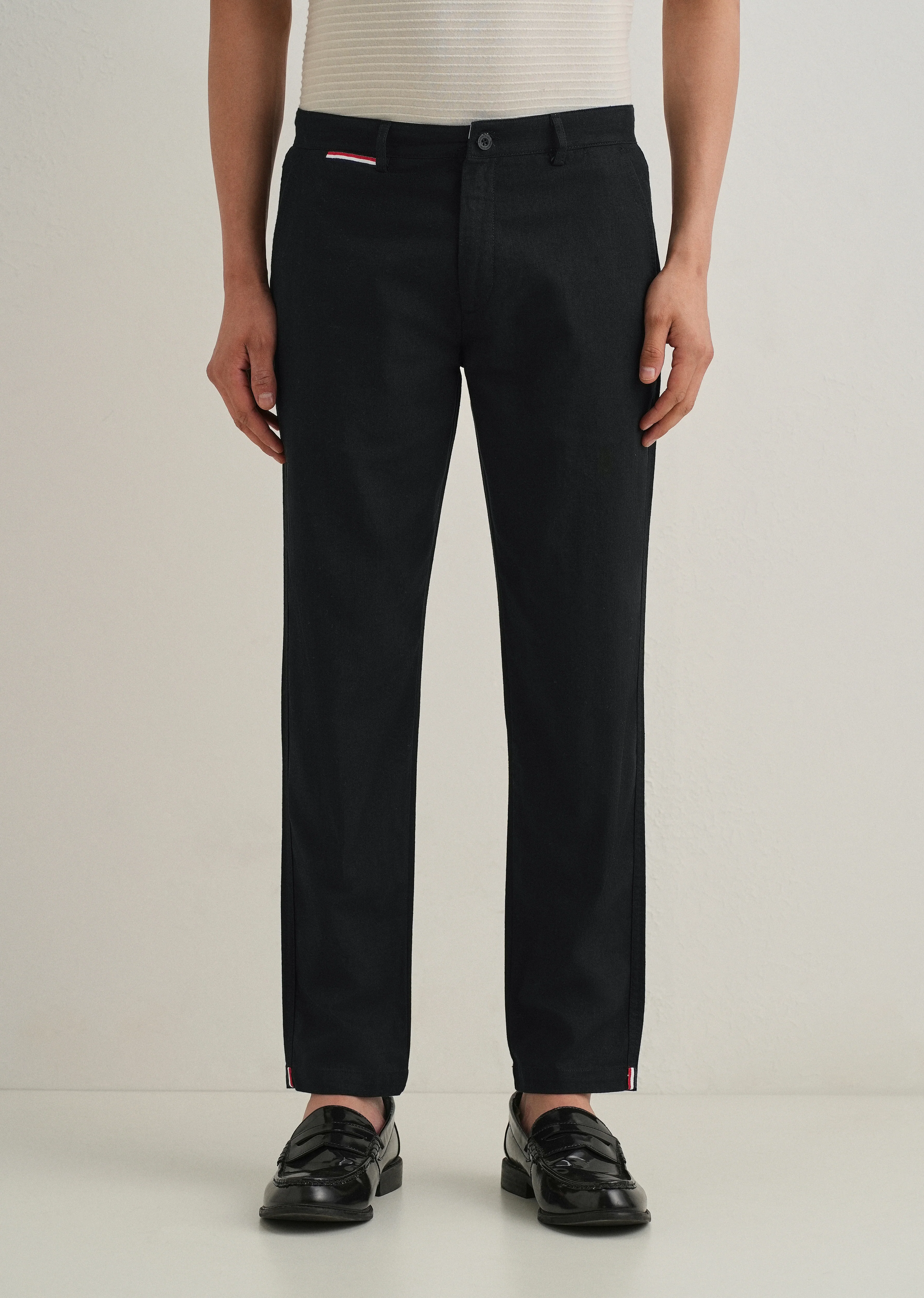 Black Linen Trouser - Image 3