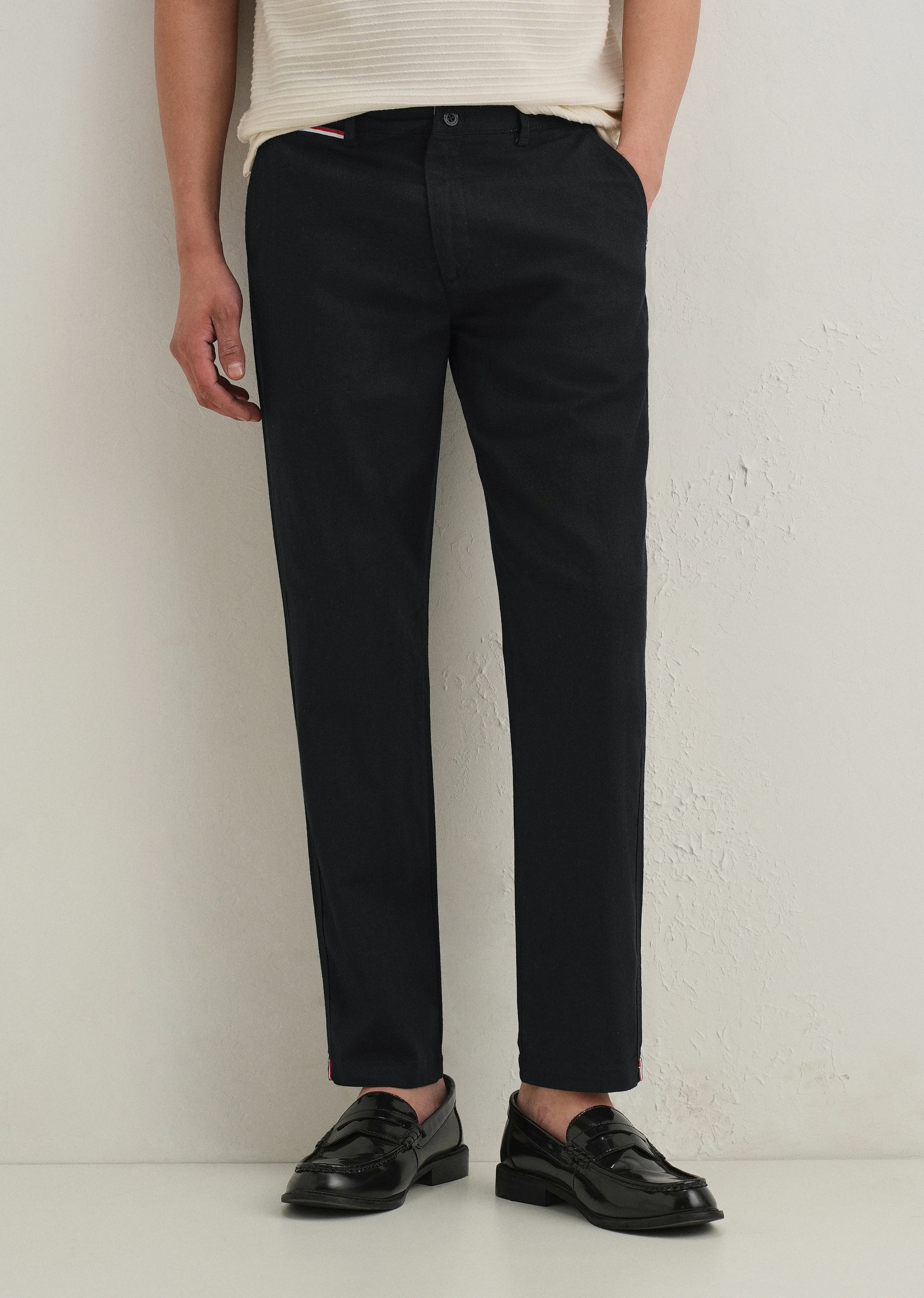 Black Linen Trouser - Image 8