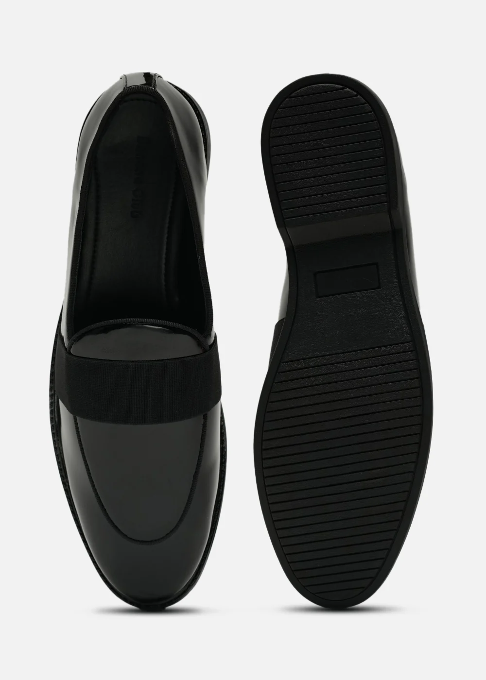 Black Patent Band Loafers - Image 5