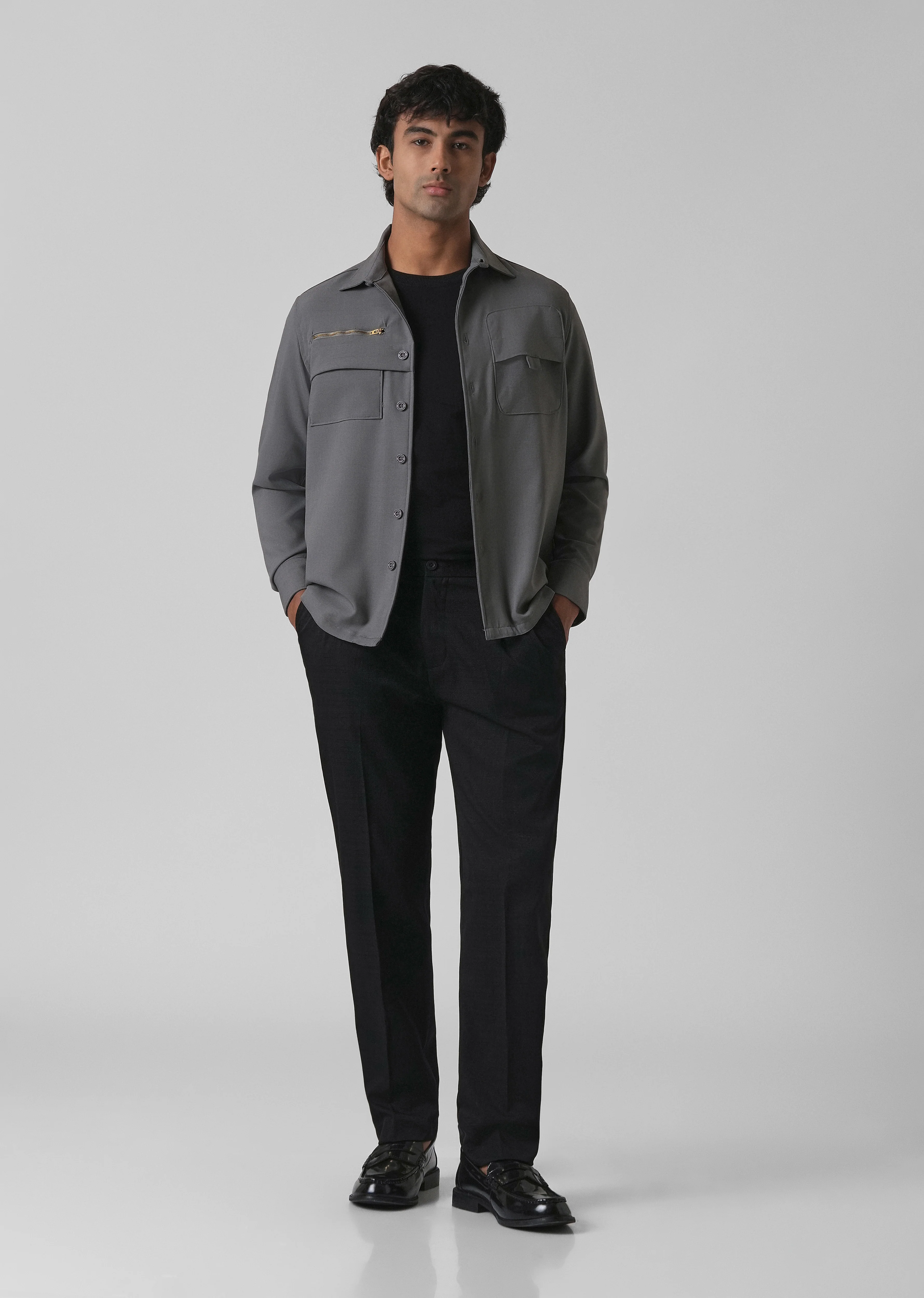 Black Pleated Gurkha Pant - Image 6