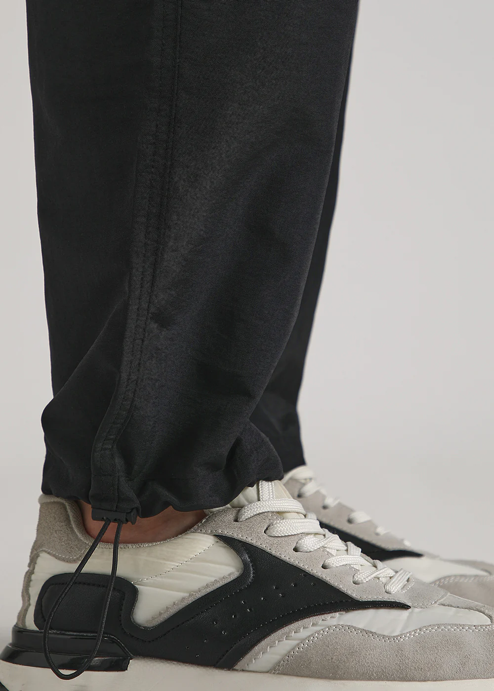 Black Relaxed Fit Cargo Pant - Image 3