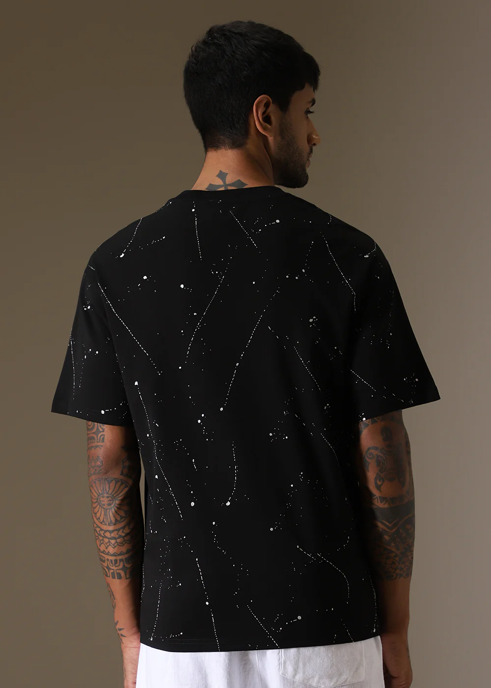 Black Splatter Oversized T-shirt - Image 4