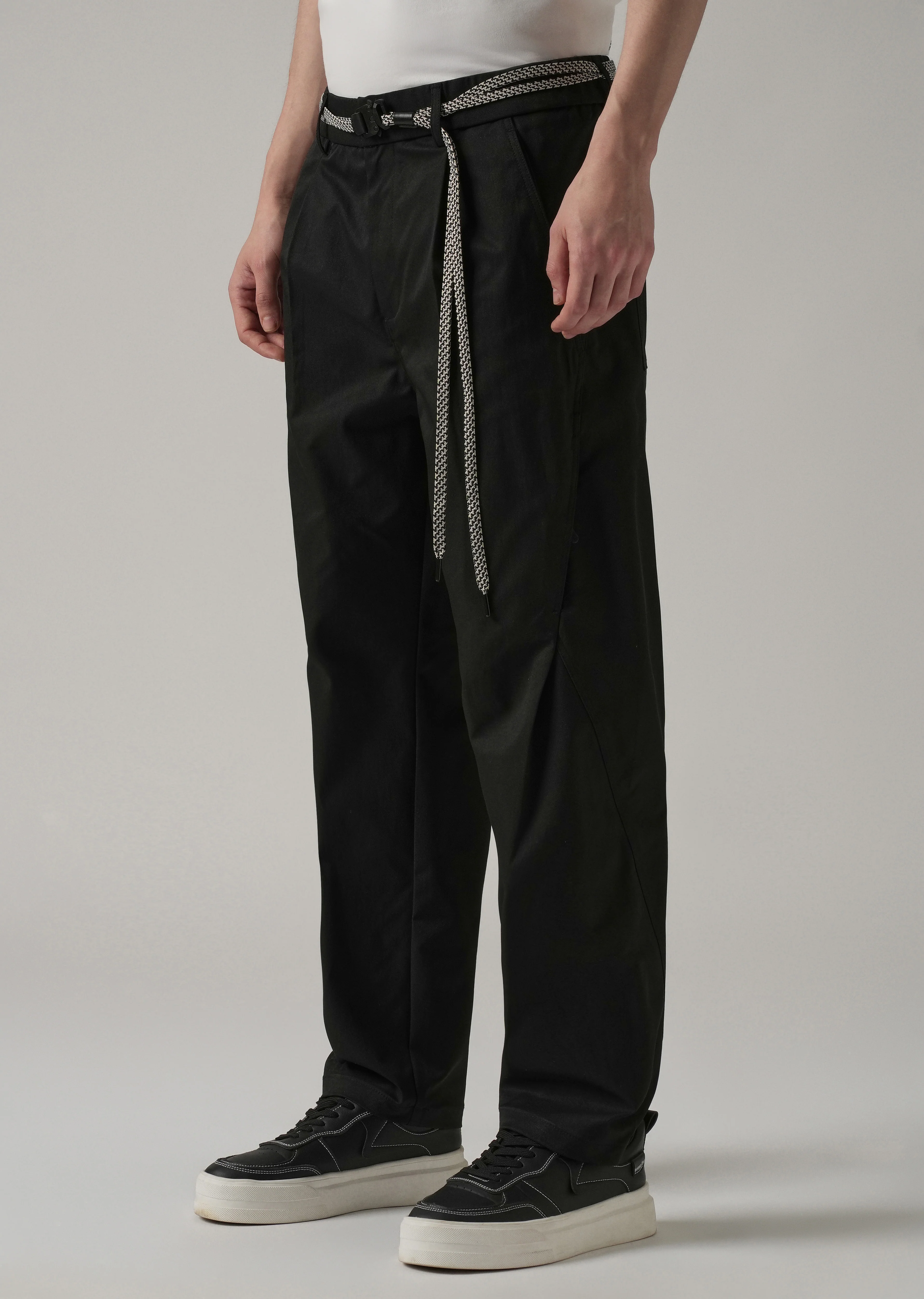 Black Stone Wash Pant - Image 4