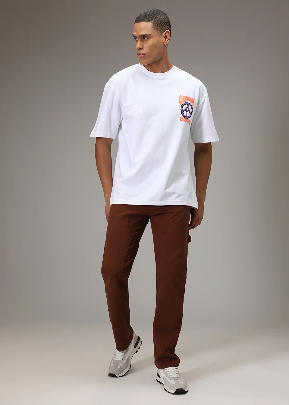 Blanched White Oversized T-Shirt - Image 6