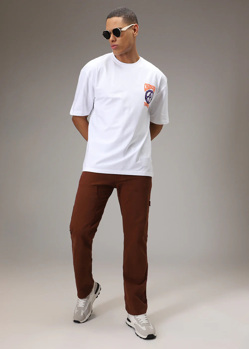Blanched White Oversized T-Shirt - Image 7