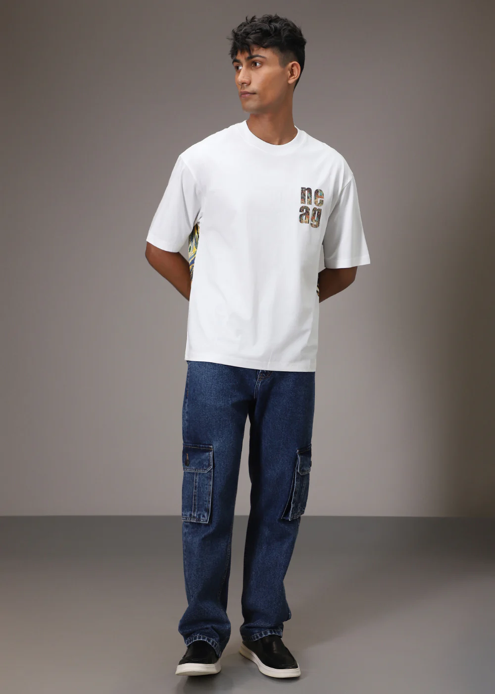Bloomage White Oversized T-shirt - Image 5