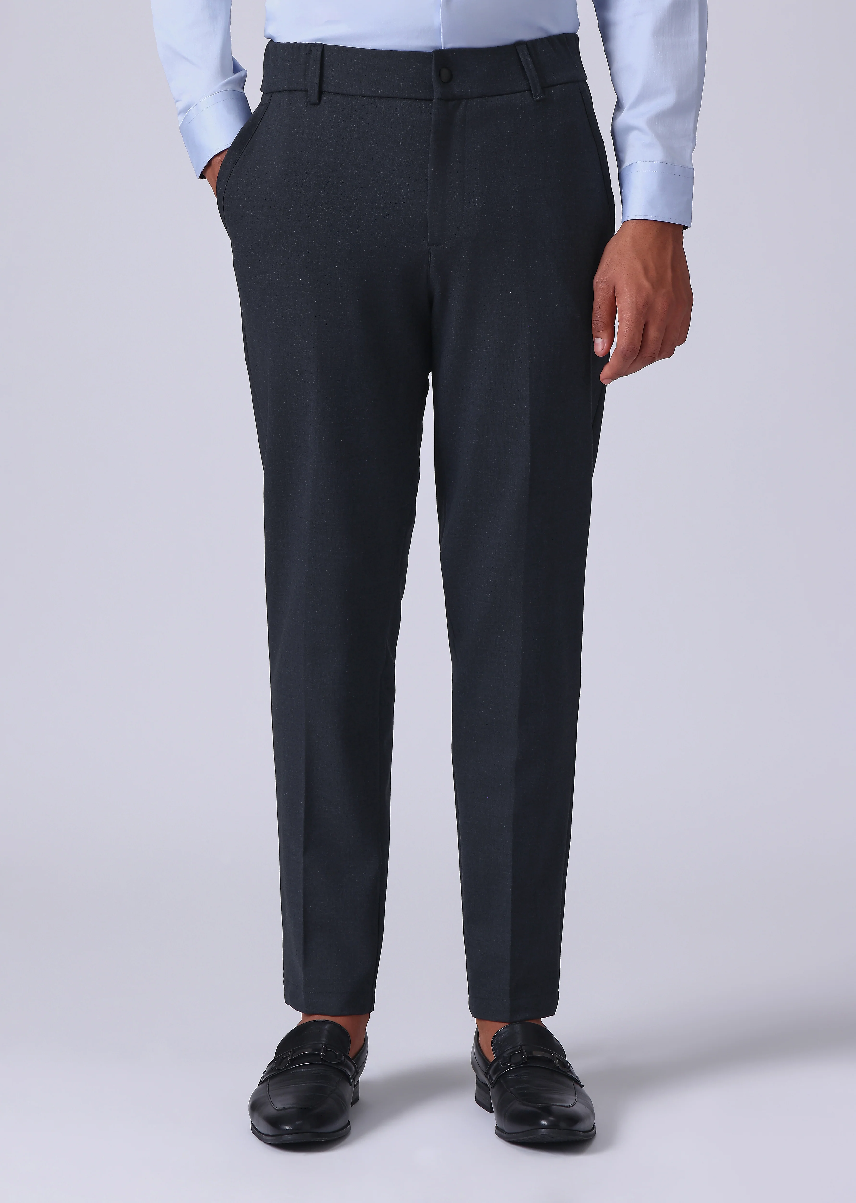 Blue 8 Way Stretch Trousers - Image 3