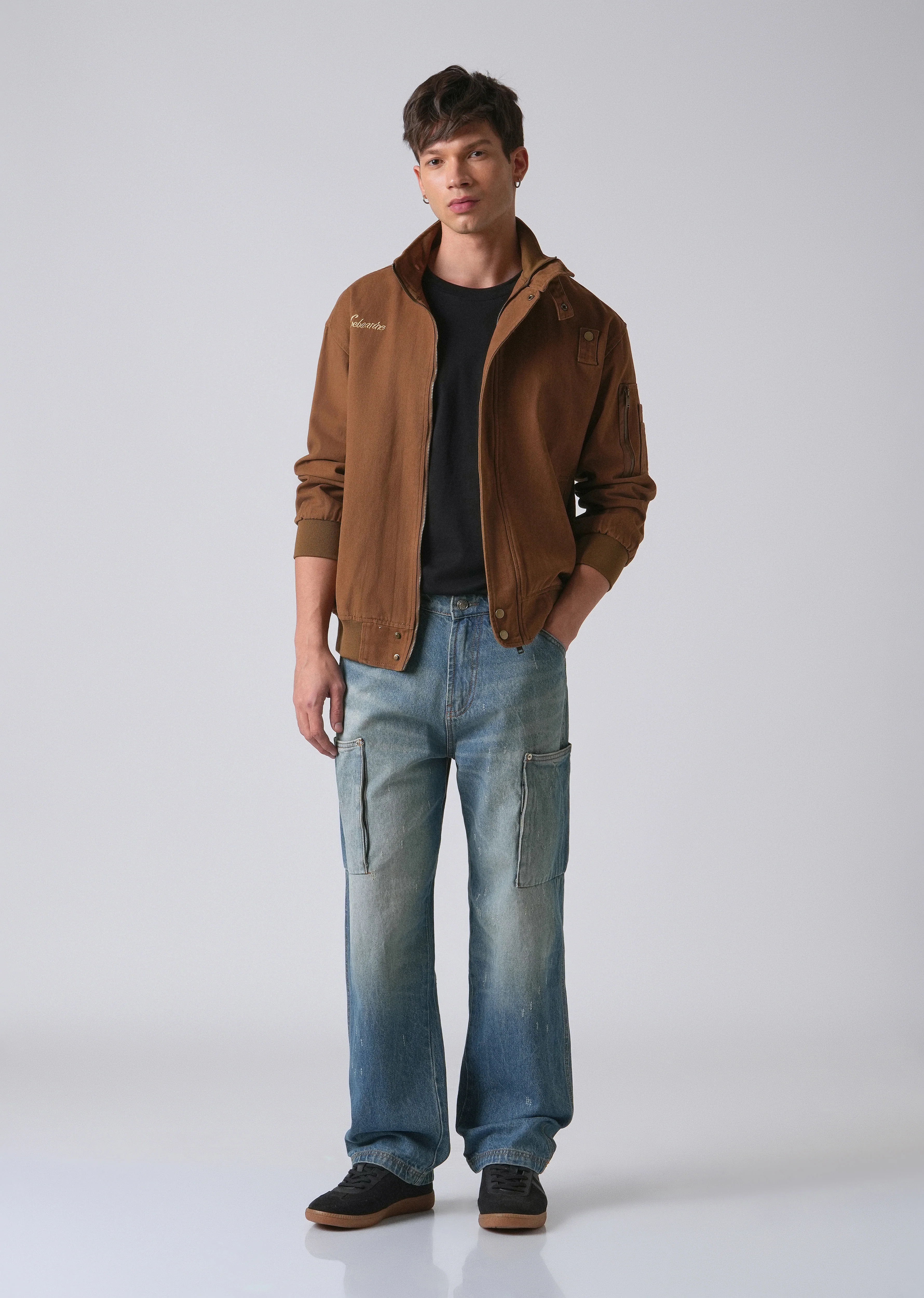 Blue Fade Baggy Fit Denim - Image 6