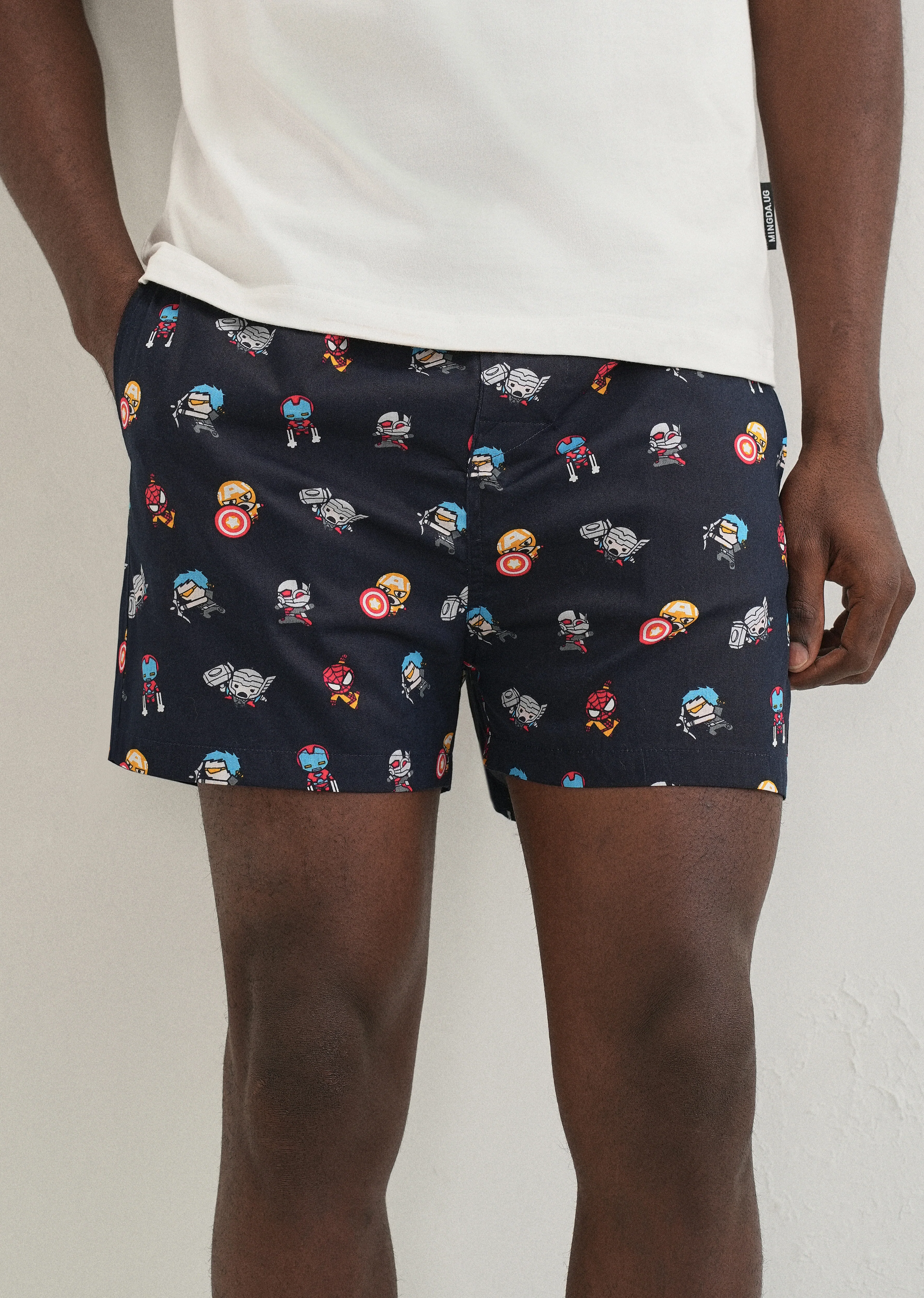 Blue Marvel Printed Boxer - Image 7
