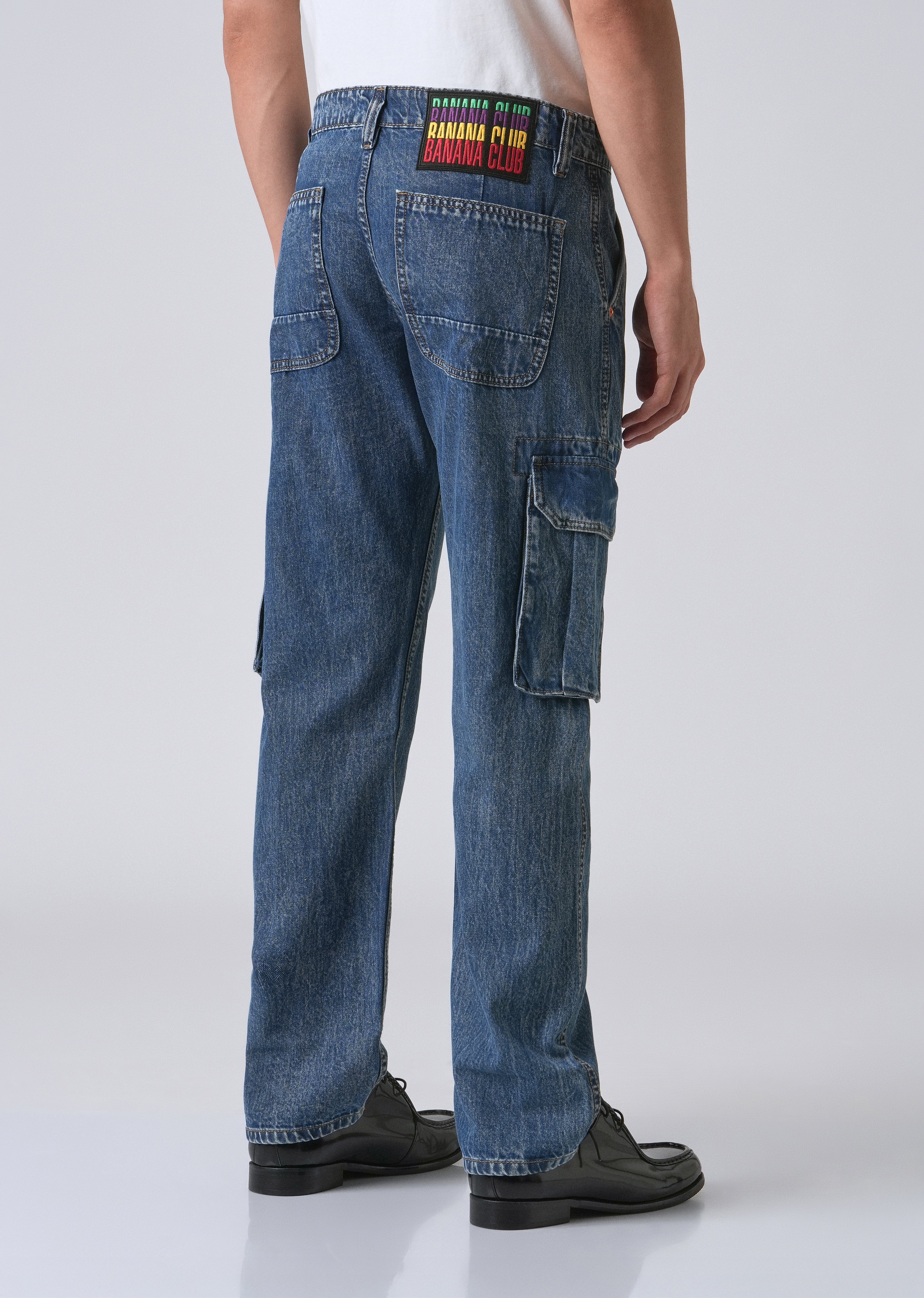 Blue Sapphire Baggy Denim - Image 2
