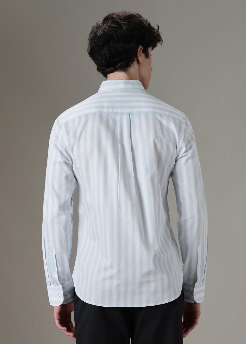 Blue Stripe Shirt - Image 4